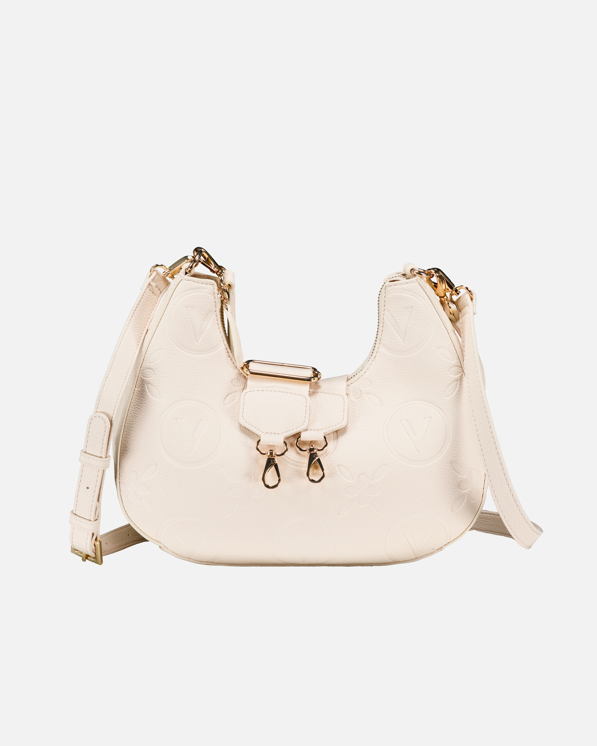 Tasche für Weiblich Valentino Bags Samba Re Schultertasche Ecru