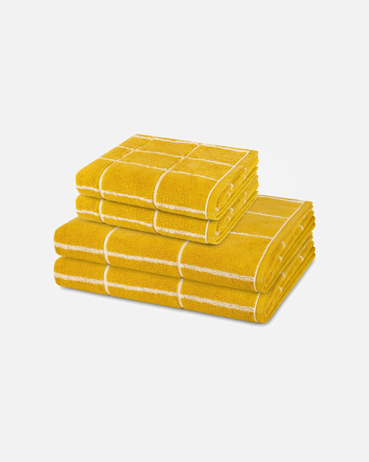 Handtuch für Unisex ROSS Handtuch-Set Sensual Skin (4-teilig) Senf