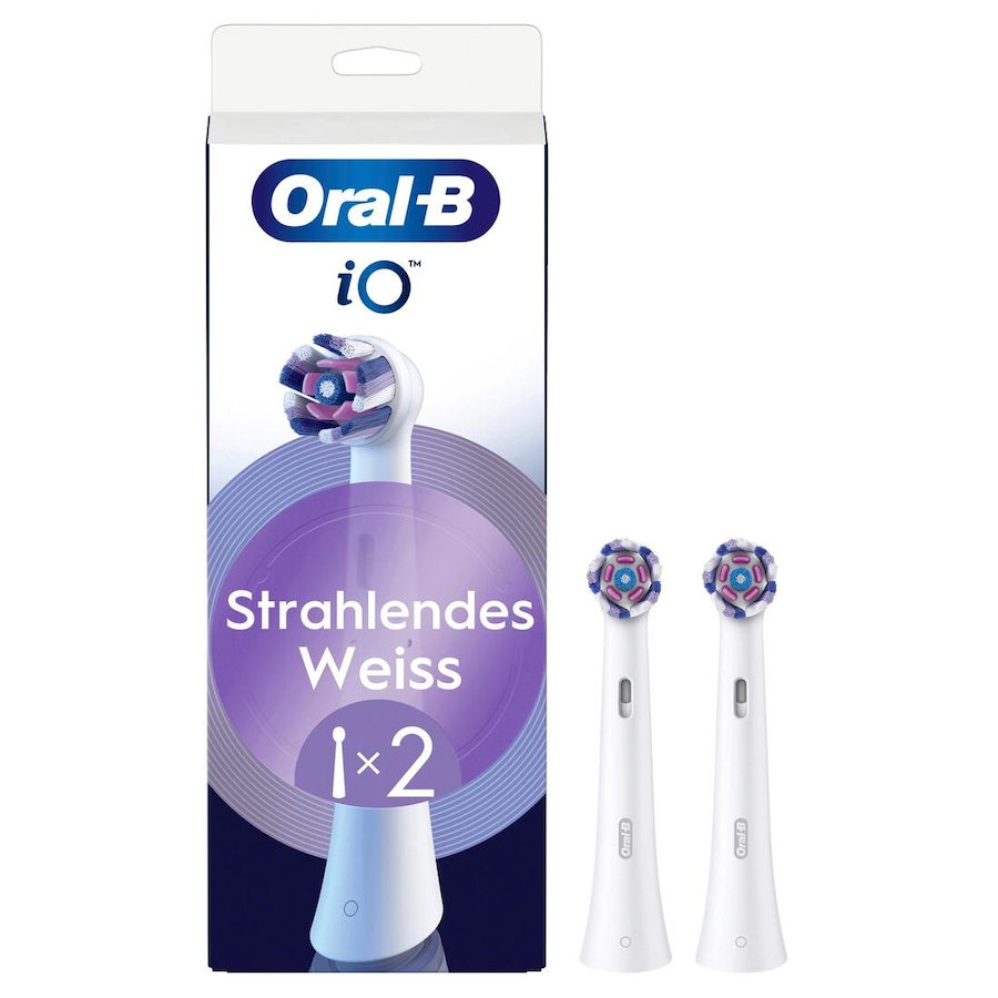 Oral-B iO Strahlendes Weiss in Weiß 1x2St.