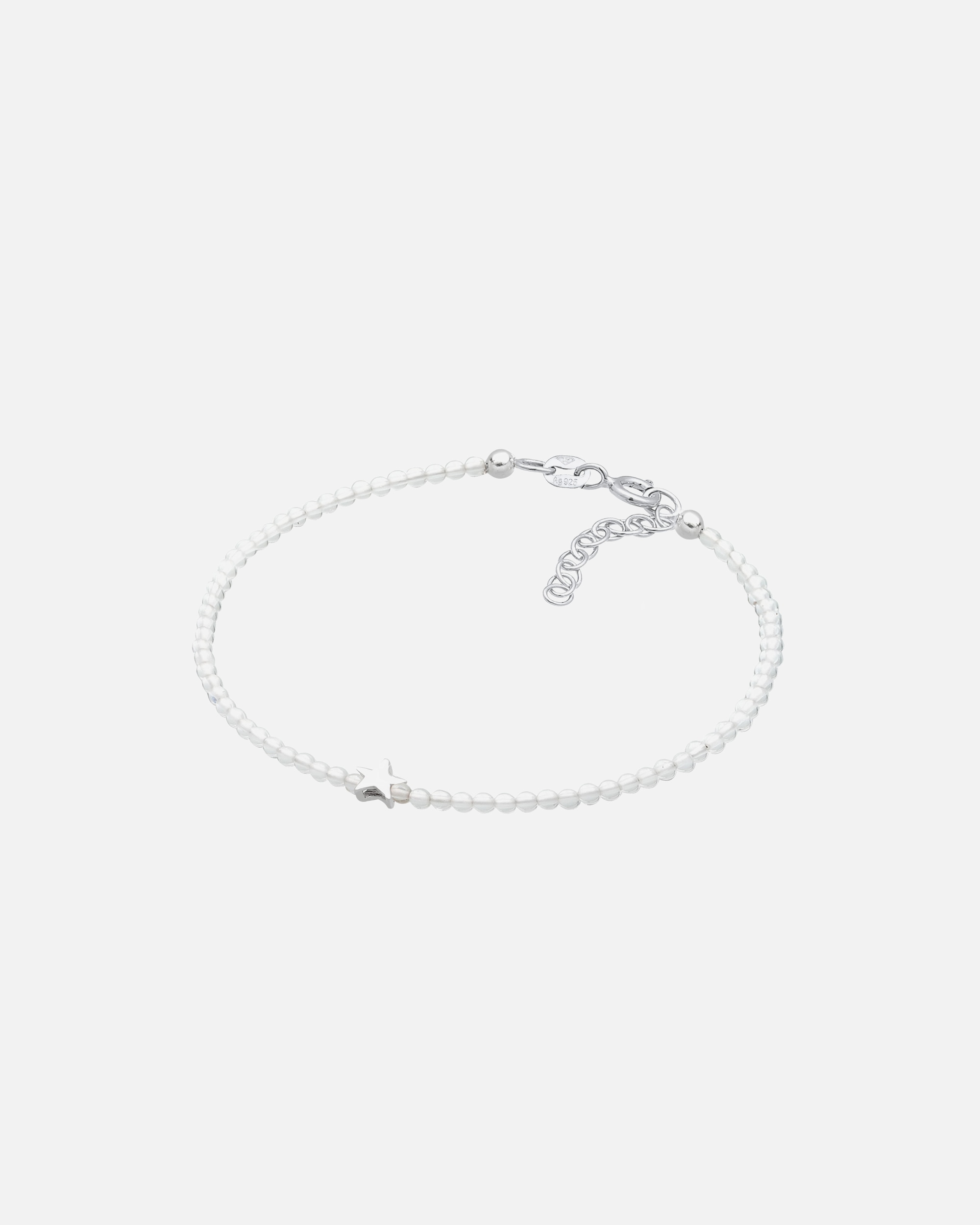 Armband für Weiblich Elli Sterne Bergkristall 925 Sterling Silber 18