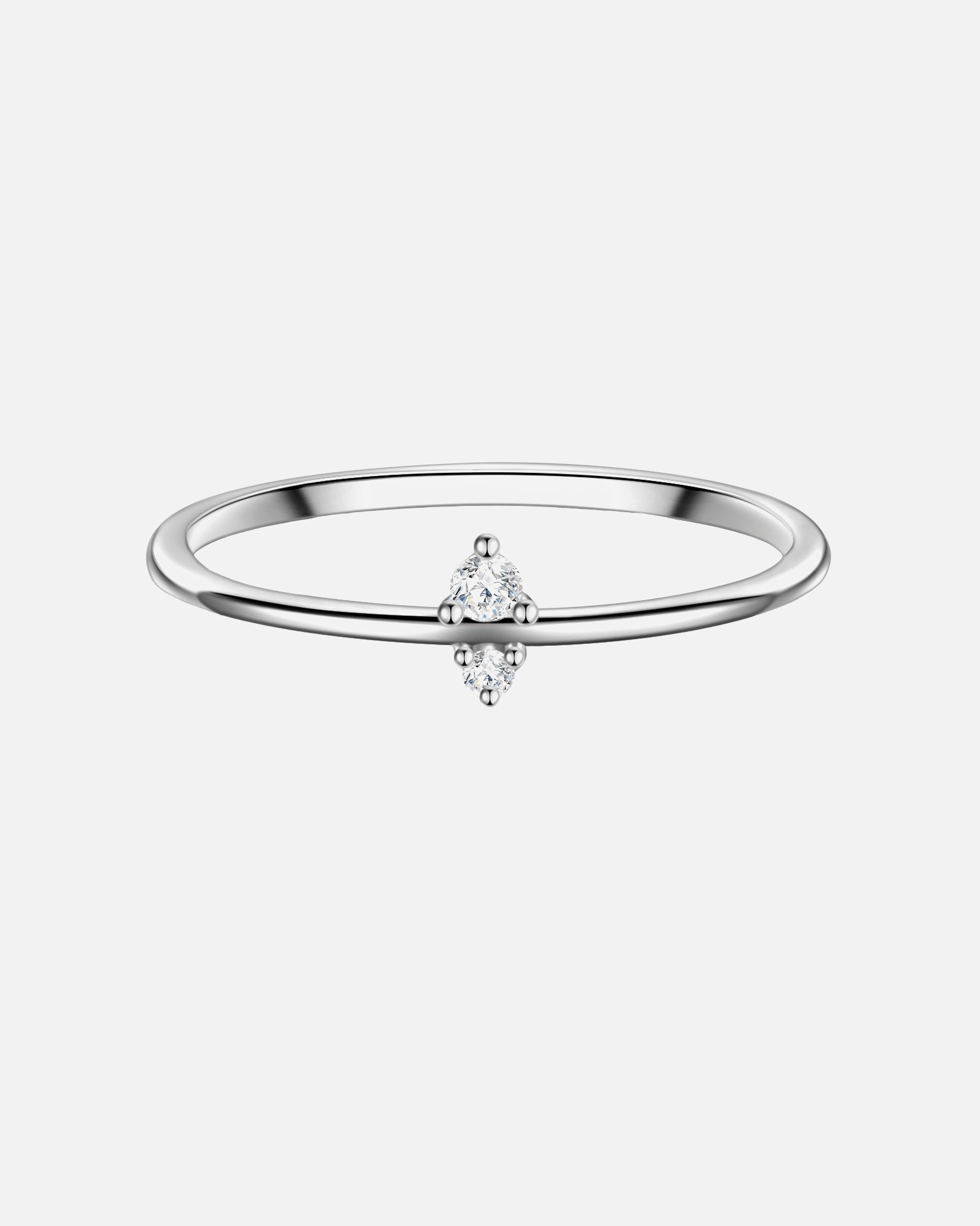 Ring für Weiblich Glanzstücke München Ring Sterling Silber Zirkonia in Silber 48