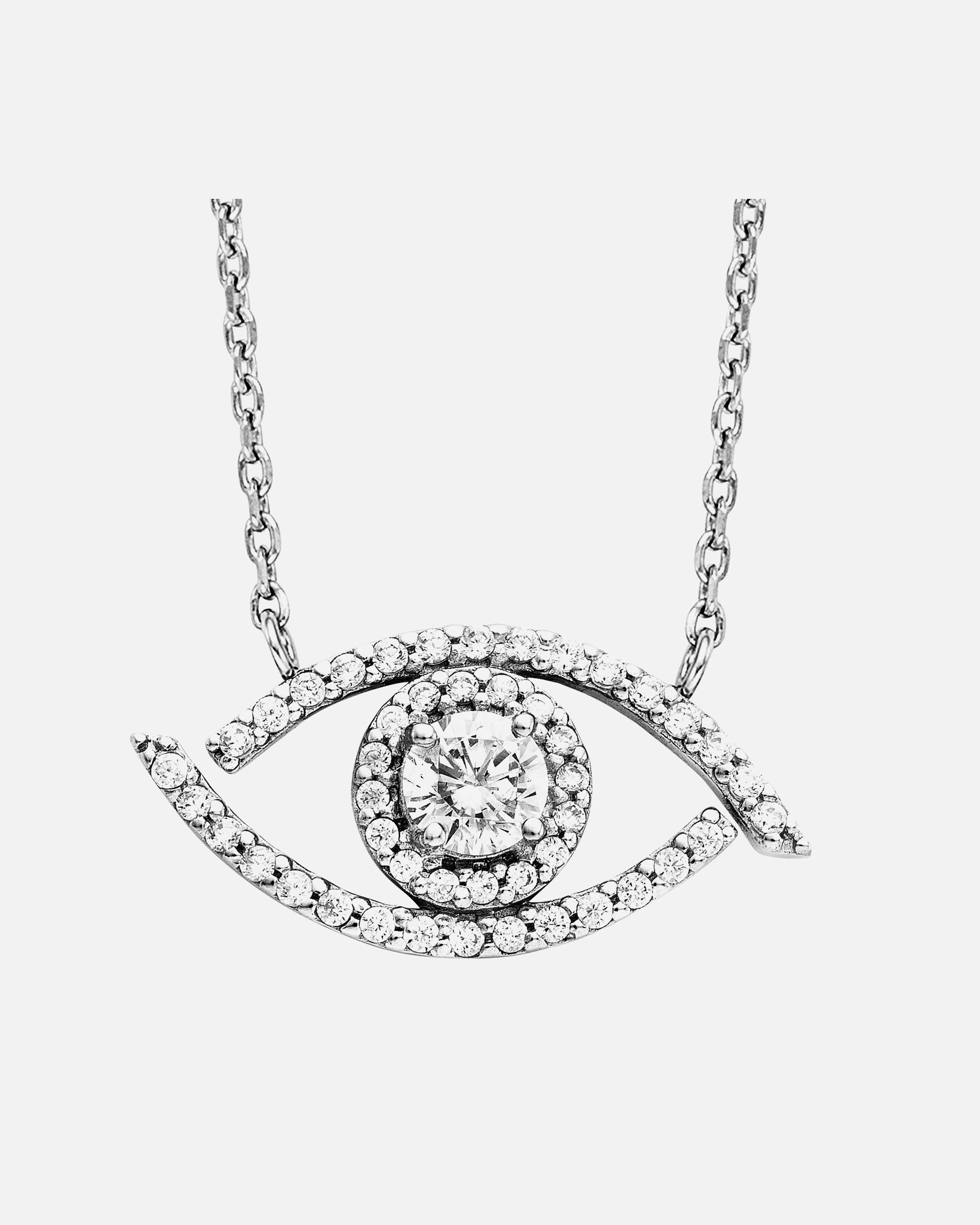 Halskette für Weiblich Julie Julsen Collier 925/- Sterling Silber Zirkonia weiß