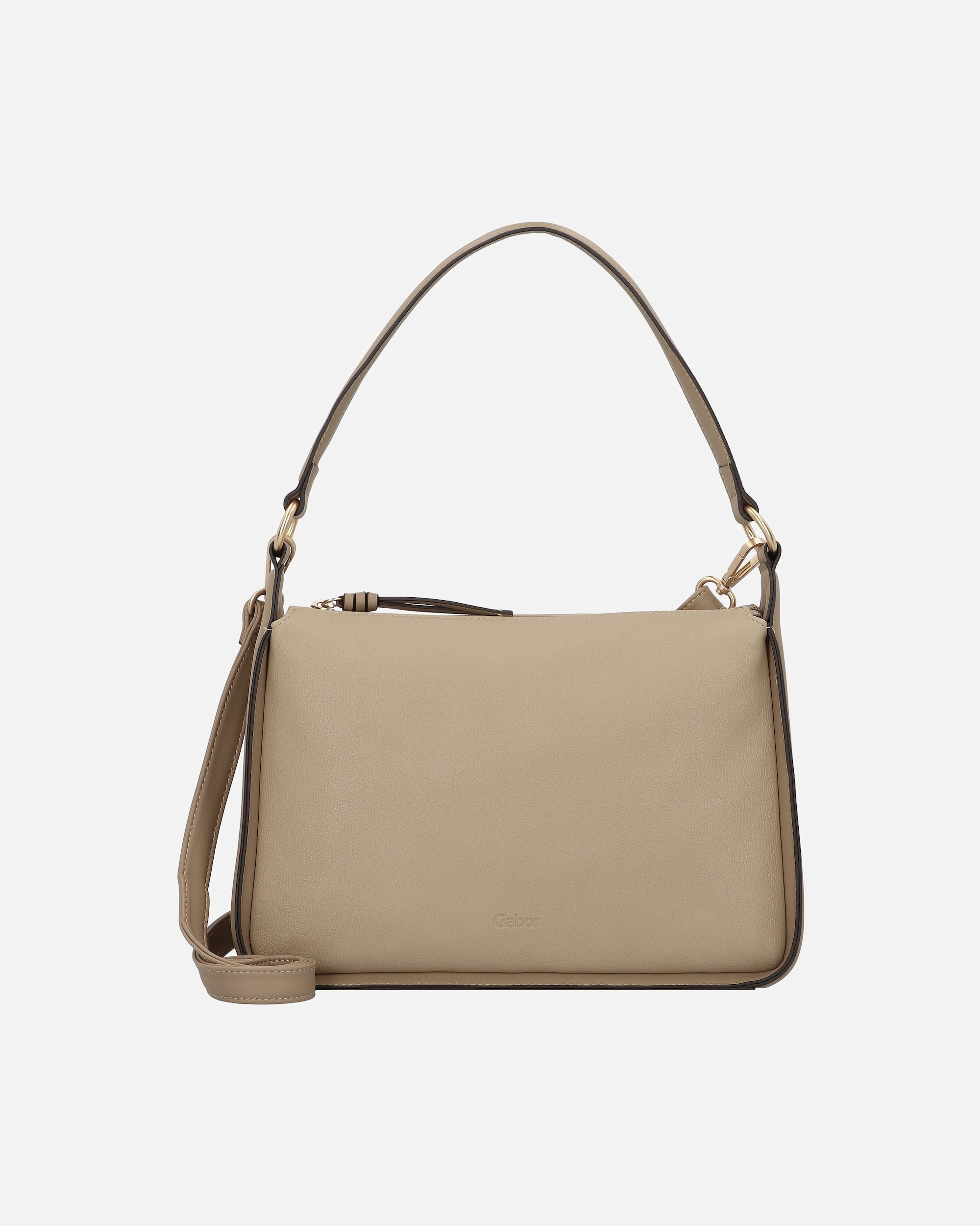 Clutch für Weiblich Gabor Caissy Schultertasche taupe