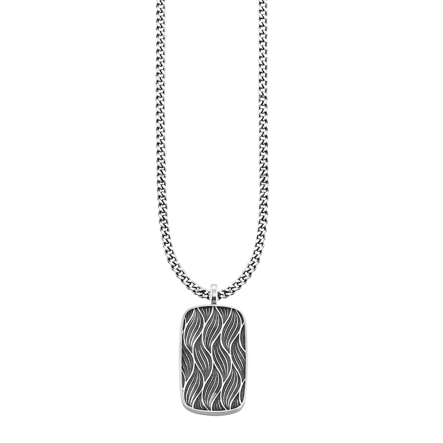 caï Anhänger mit Kette 925/- Sterling Silber ohne Stein 60cm Herren