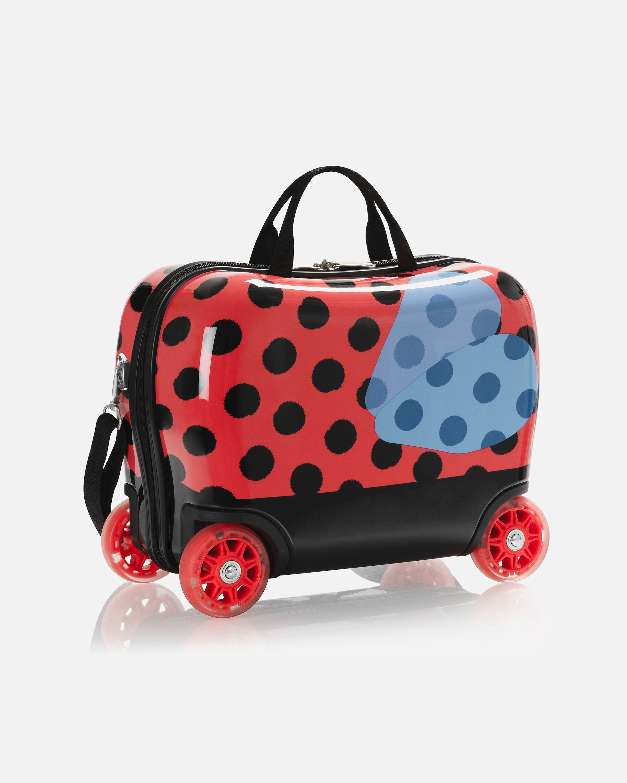 Koffer für Unisex Heys Kids 4 Rollen Kindertrolley 31.5 cm lady bug