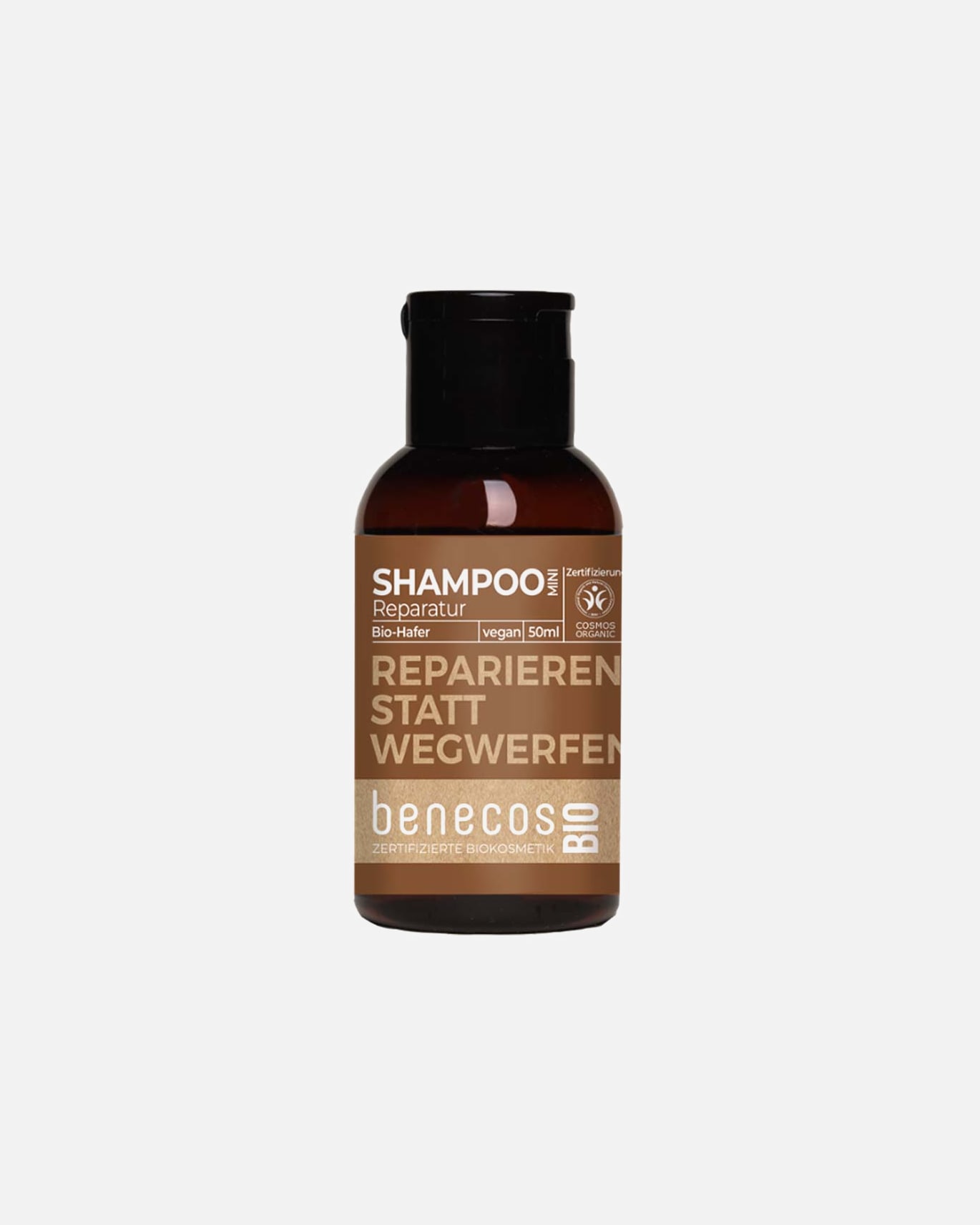 Shampoo für Unisex benecos Hafer - Shampoo Reparatur Mini 50 ml