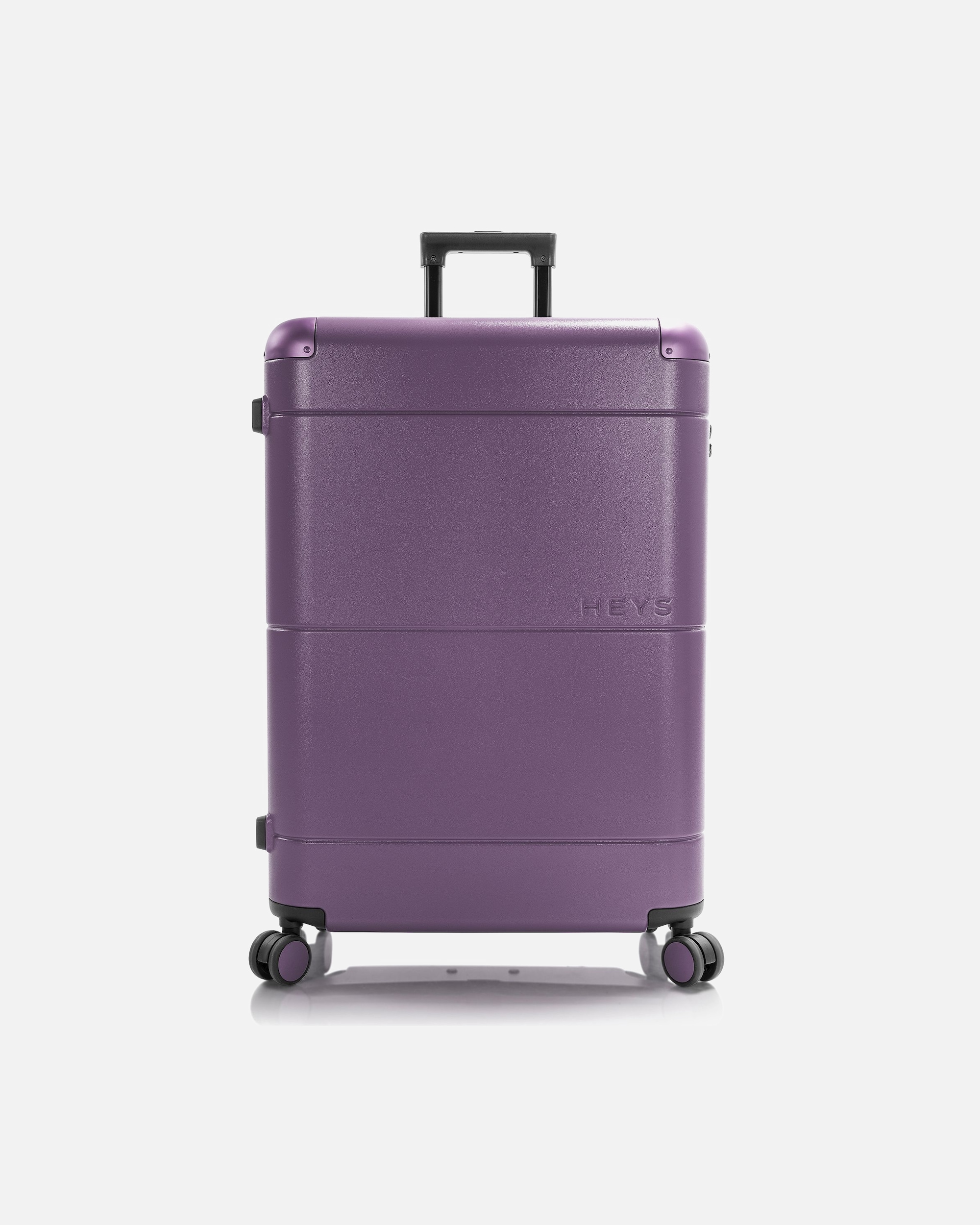 Trolley für Männlich Heys Zen 4 Rollen Trolley L 76 cm mit Dehnfalte purple