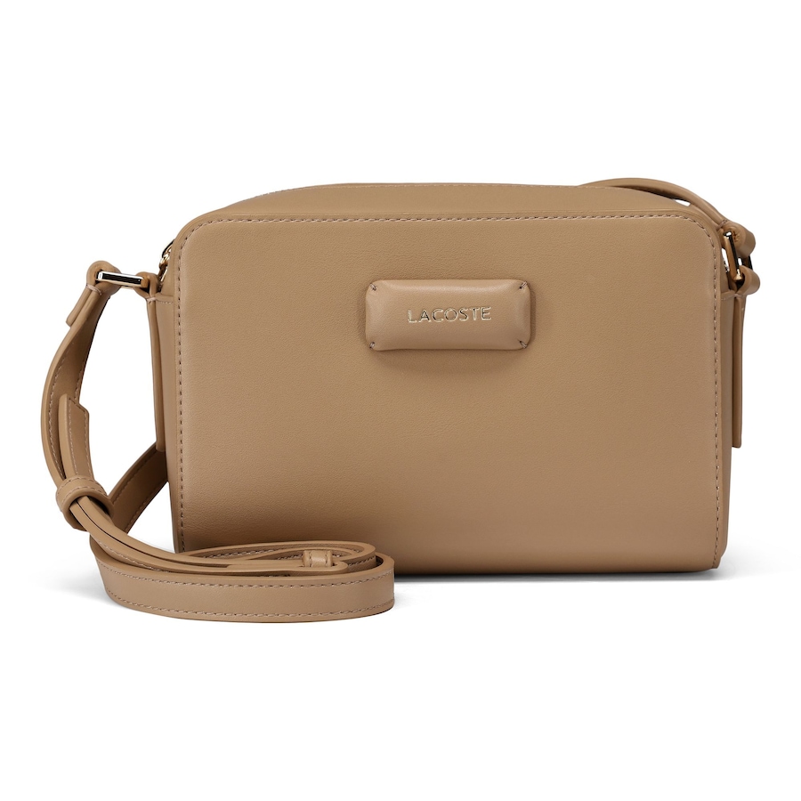 Lacoste LG Umhängetasche tan Hellbraun Damen