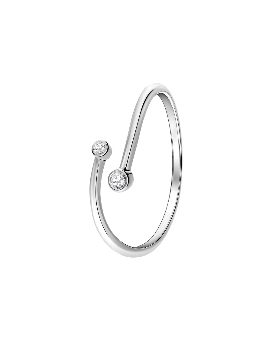 Lucardi Ring 925 Silber - 63mm Damen