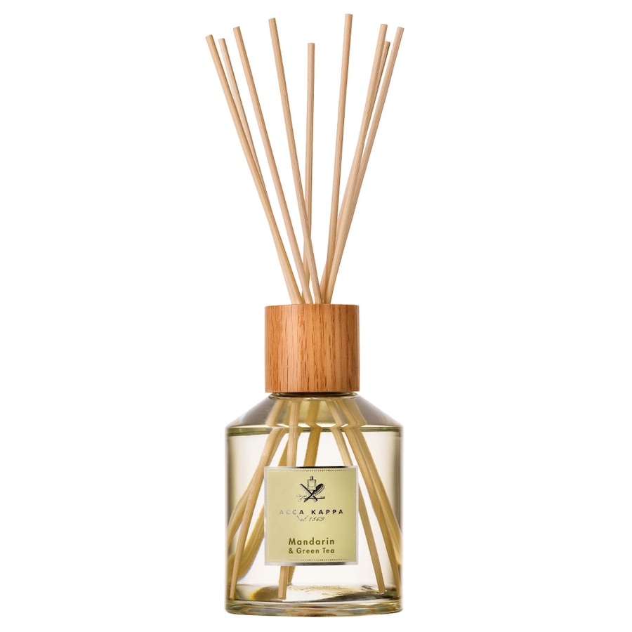 Acca Kappa MANDARIN & GREEN TEA - HOME FRAGRANCE SET DIFFUSER+REFILL+WOODEN REEDS 250 ml