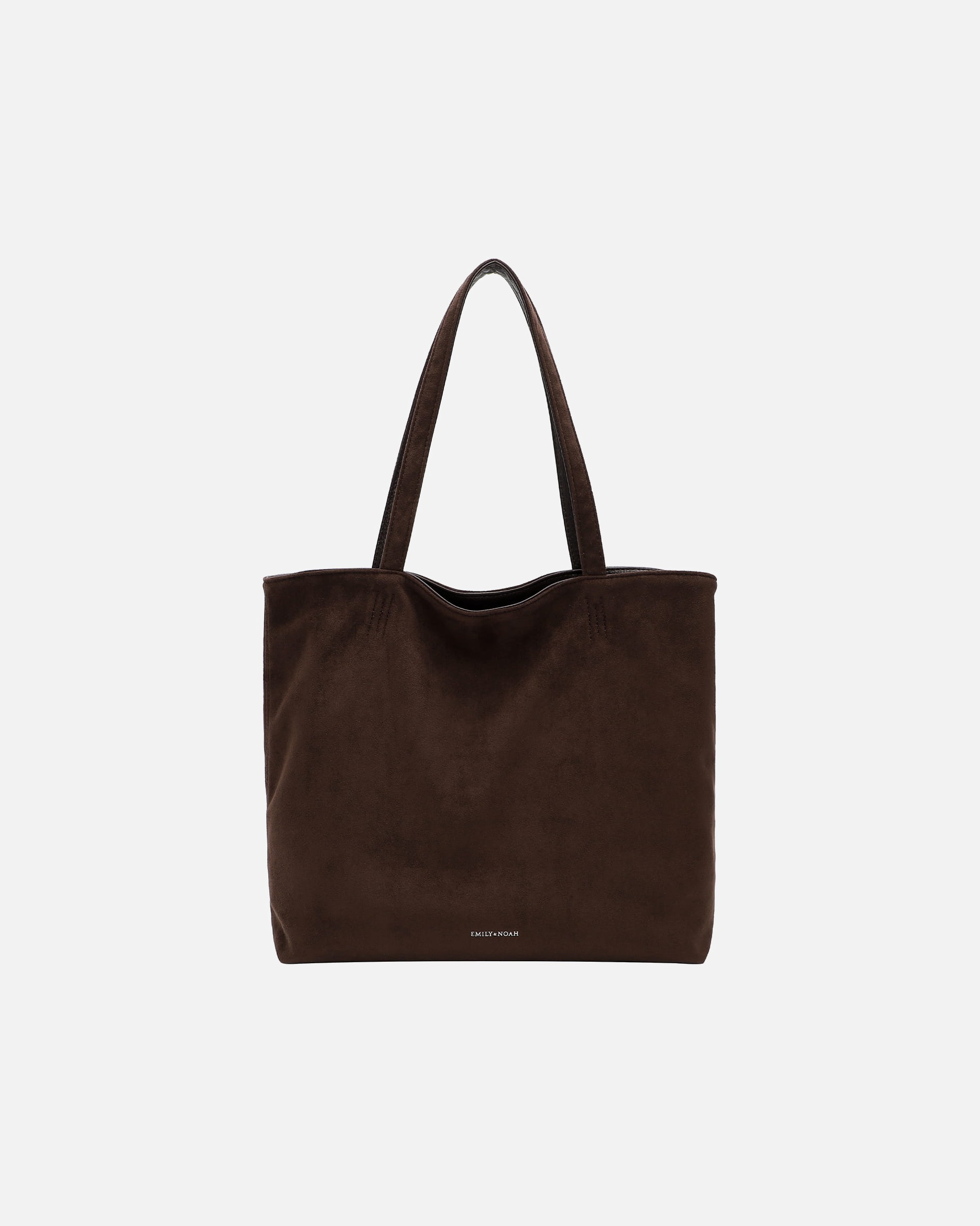 Tasche für Weiblich EMILY & NOAH Shopper E&N Eva Suede Brown