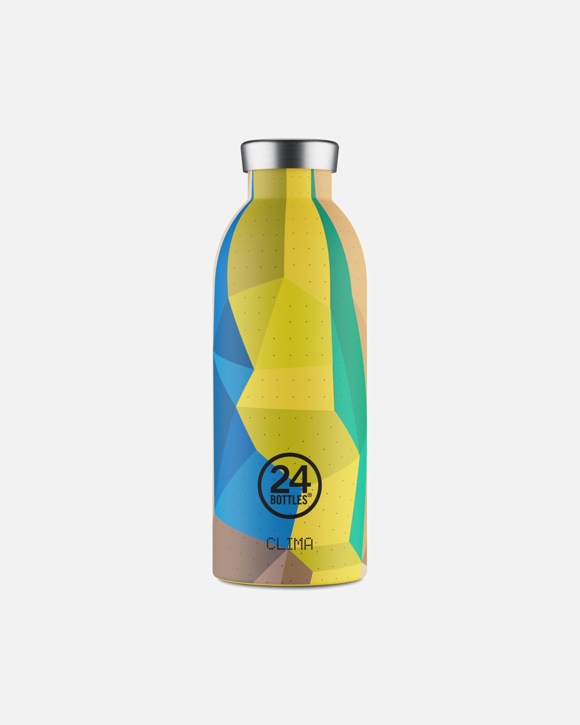 Trinkflasche für Männlich 24Bottles Clima Trinkflasche 500 ml yellow vertigo