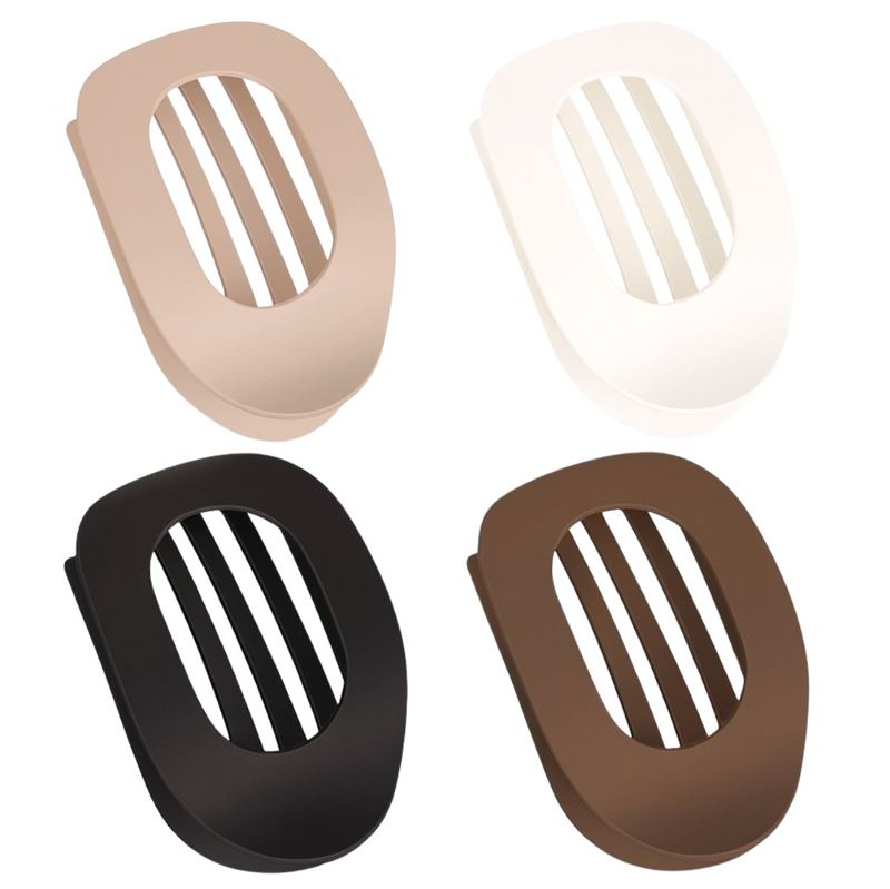 SOHO 4-Pack Haarklammer Beige / Ivory Dunkelbraun Schwarz