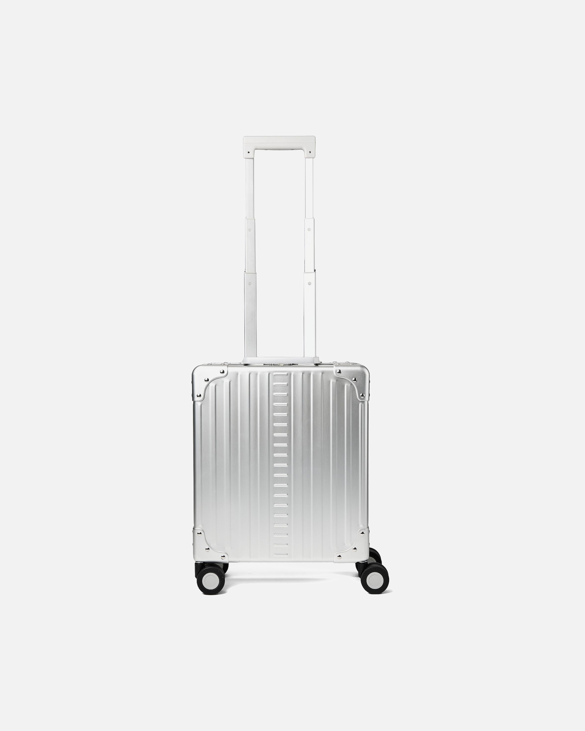 Handgepäckkoffer für Männlich Aleon Business 4-Rollen Businesstrolley 42 cm Laptopfach platinum 1