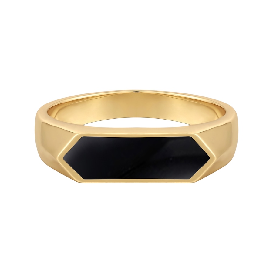 Glanzstücke München Ring aus Sterling Silber in gelbgold 50 Damen