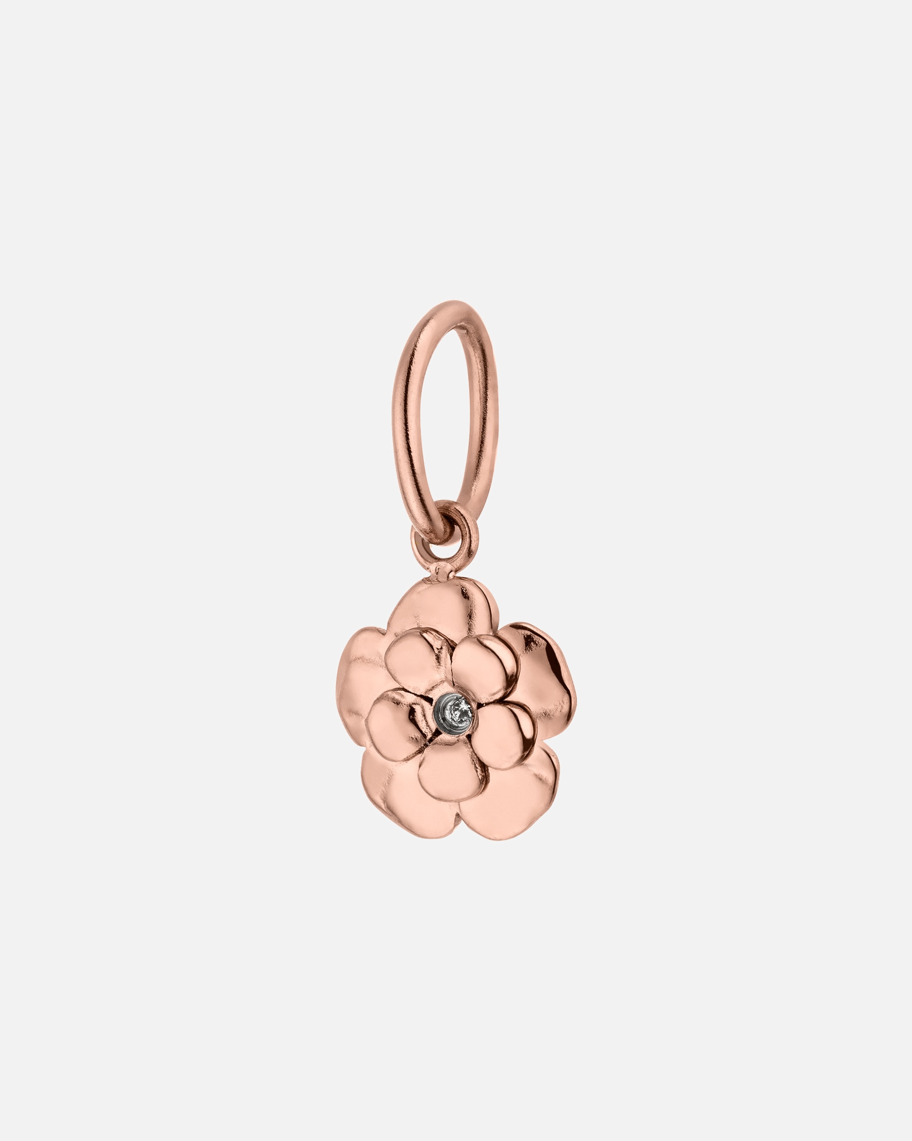 Schmuckanhänger für Unisex Purelei Spring Flower Charm 100% Edelstahl Rosegold