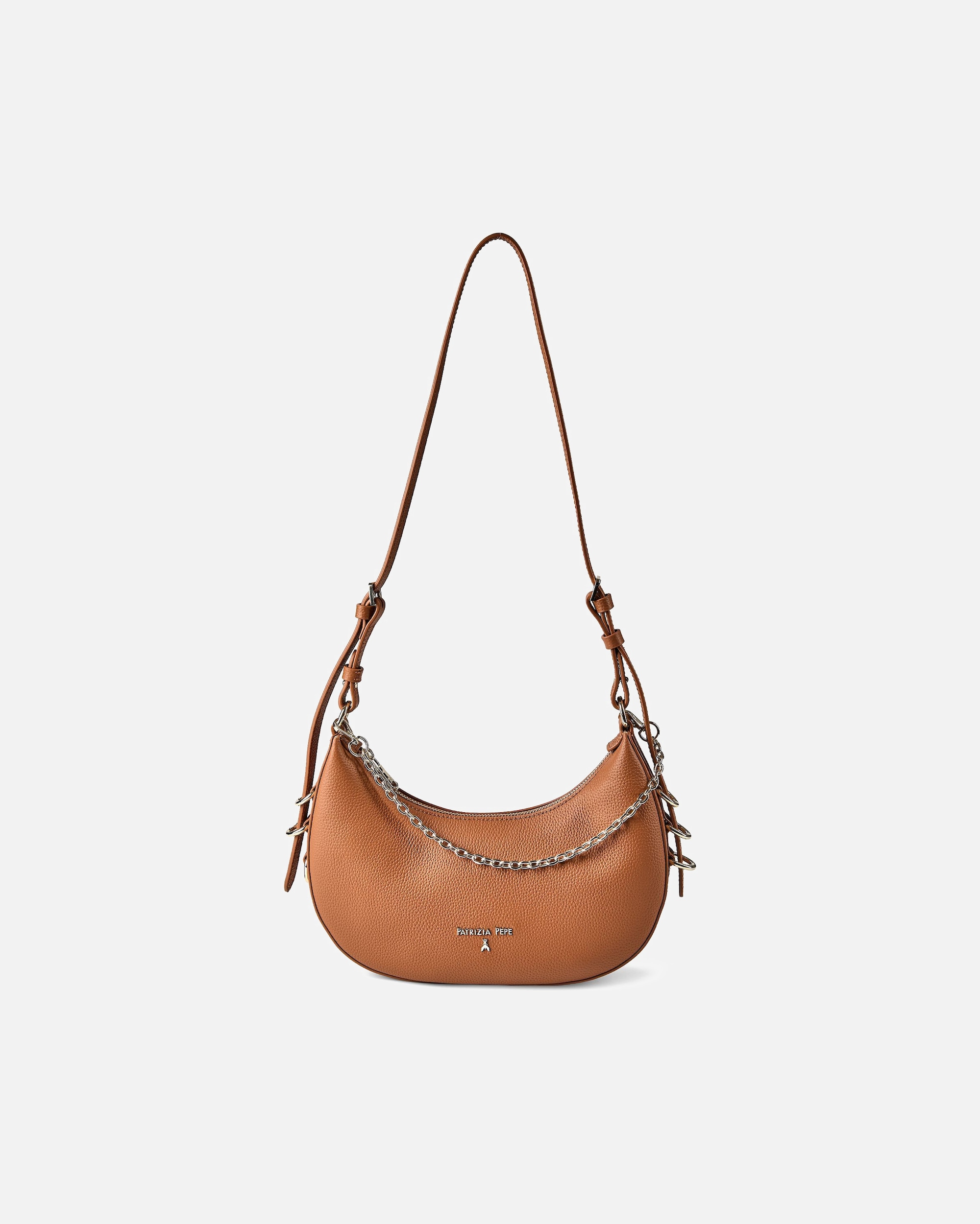 Clutch für Weiblich Patrizia Pepe Daily Schultertasche cuoio
