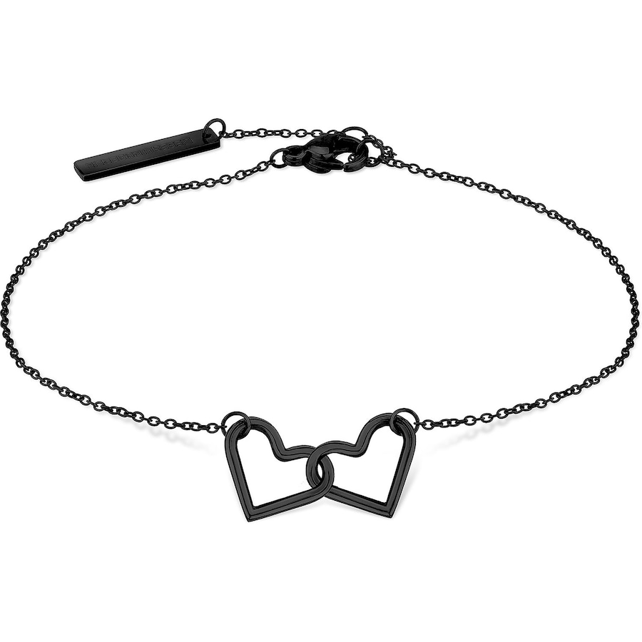 Liebeskind Armband Edelstahl schwarz Damen