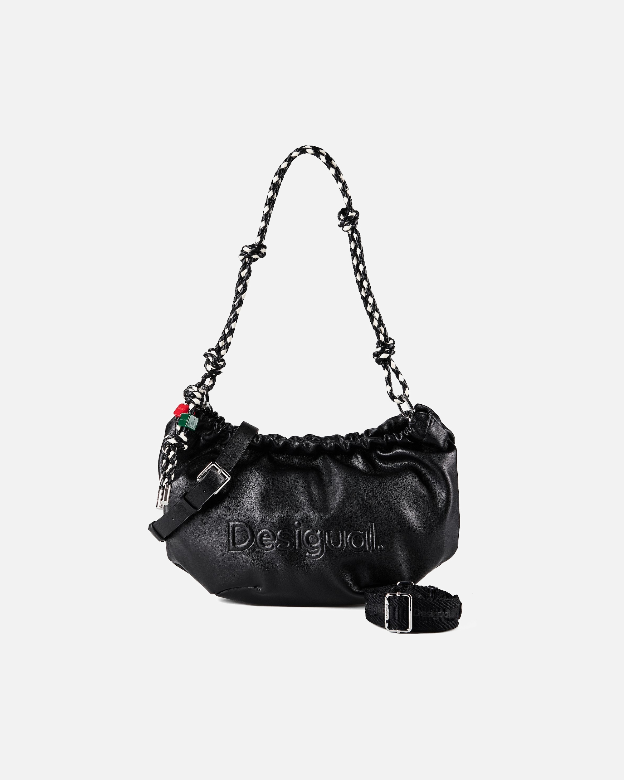 Clutch für Weiblich Desigual Half Schultertasche black