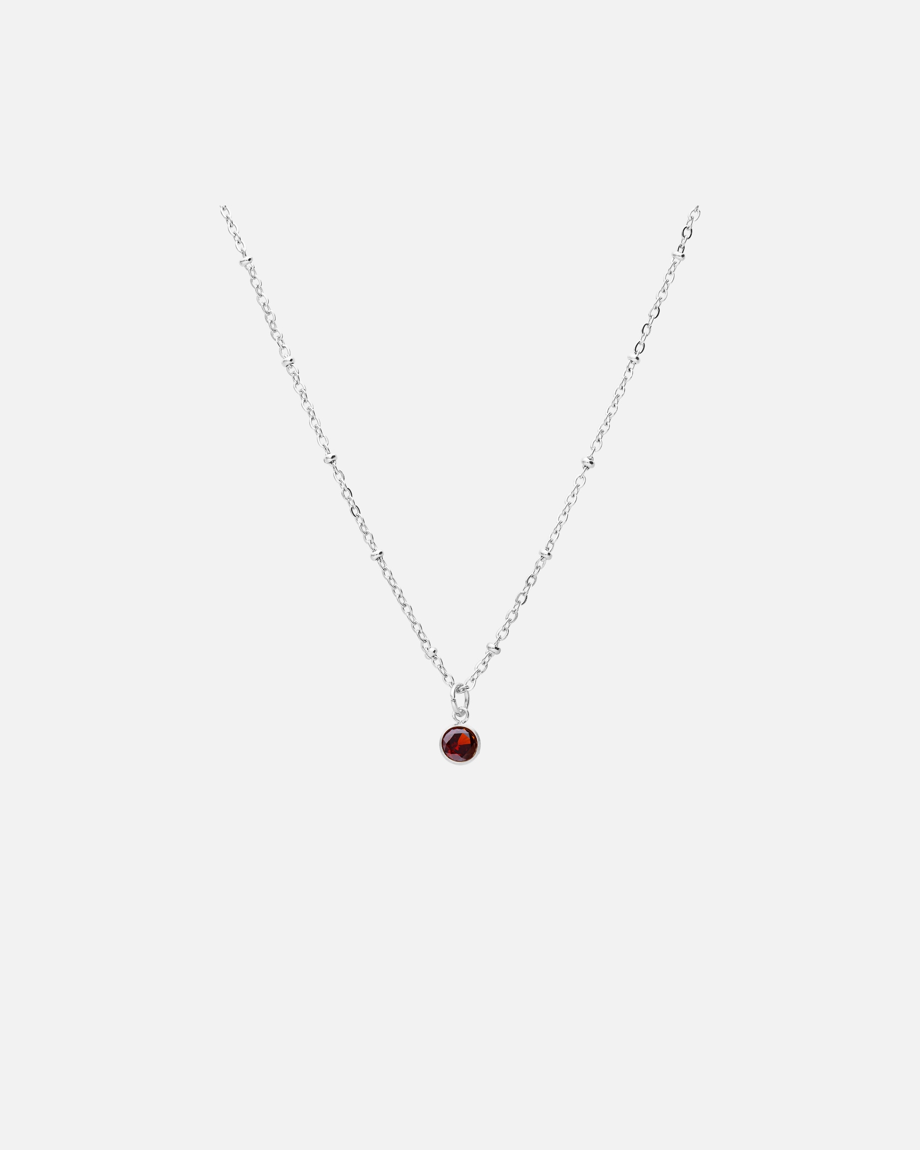 Halskette für Weiblich Lucardi Halsketten Silber - Januar