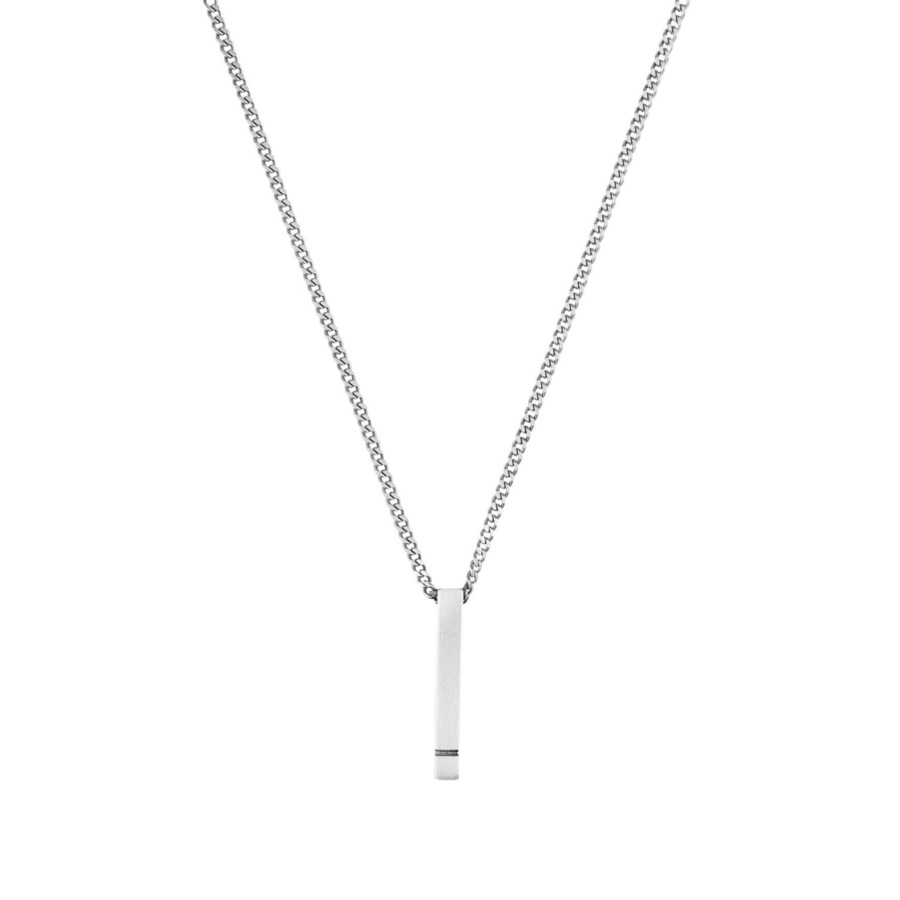 Tom Tailor Kette mit Anhänger silber Herren