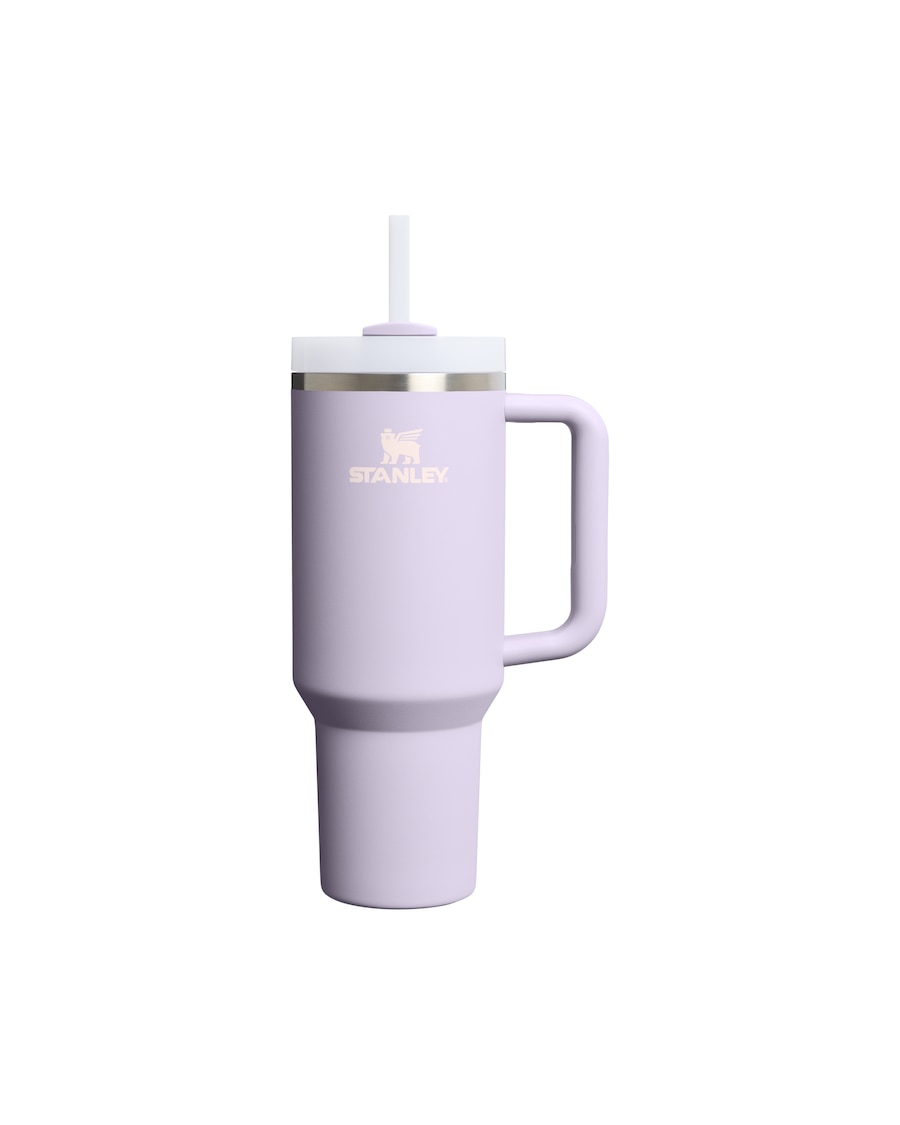 Stanley 1913 Thermobecher - 1,18L THE QUENCHER H2.0 FLOWSTATE TUMBLER Purple Dust Silber