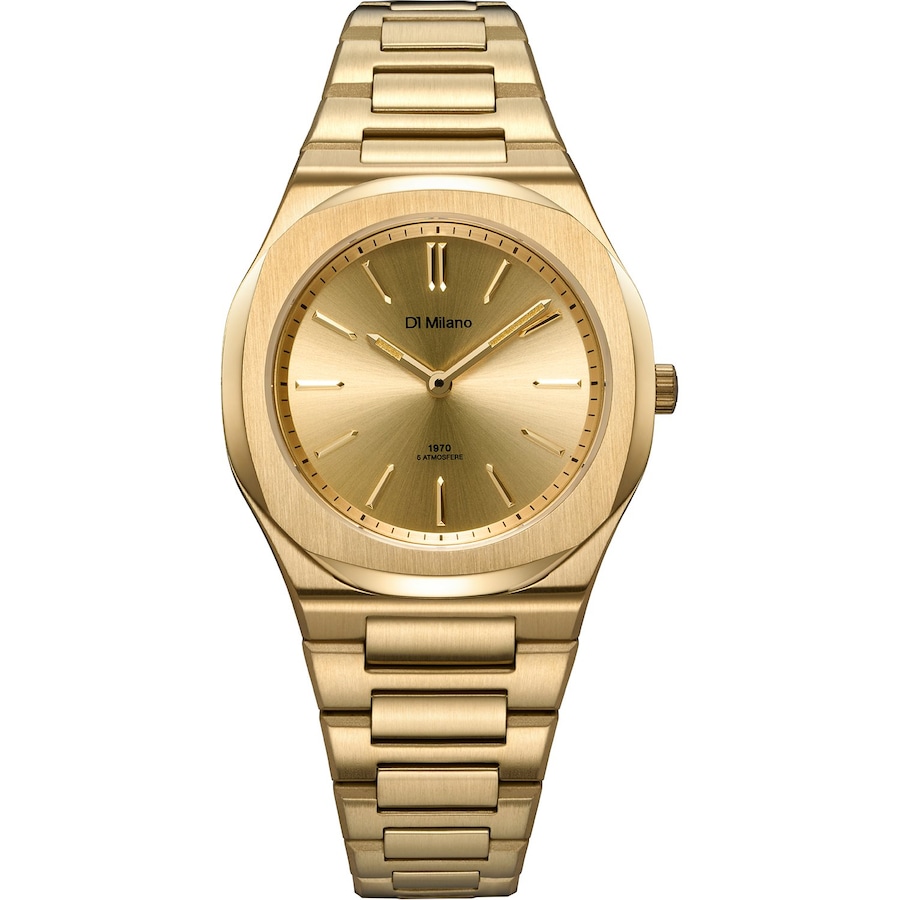 D1 Milano Damenuhr Edelstahl gold Damen