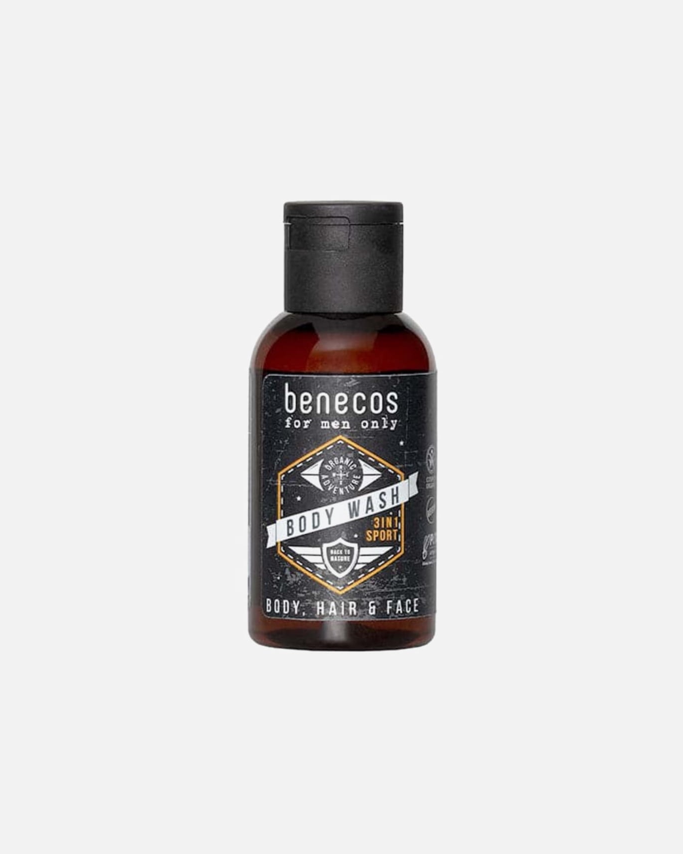 Duschgel für Männlich benecos for men only - Body Wash 3in1 Sport 50 ml
