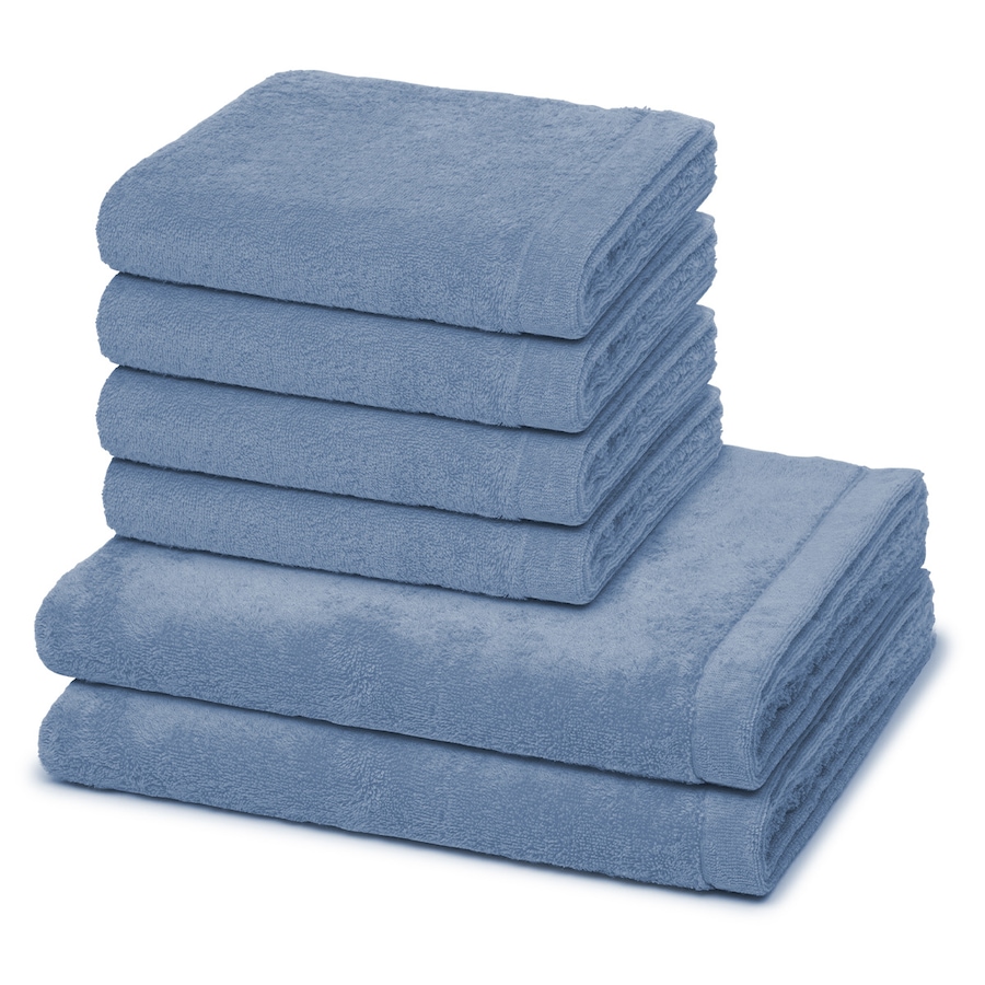 Cawö Handtuch-Set Lifestyle (6-teilig) Sky Grau