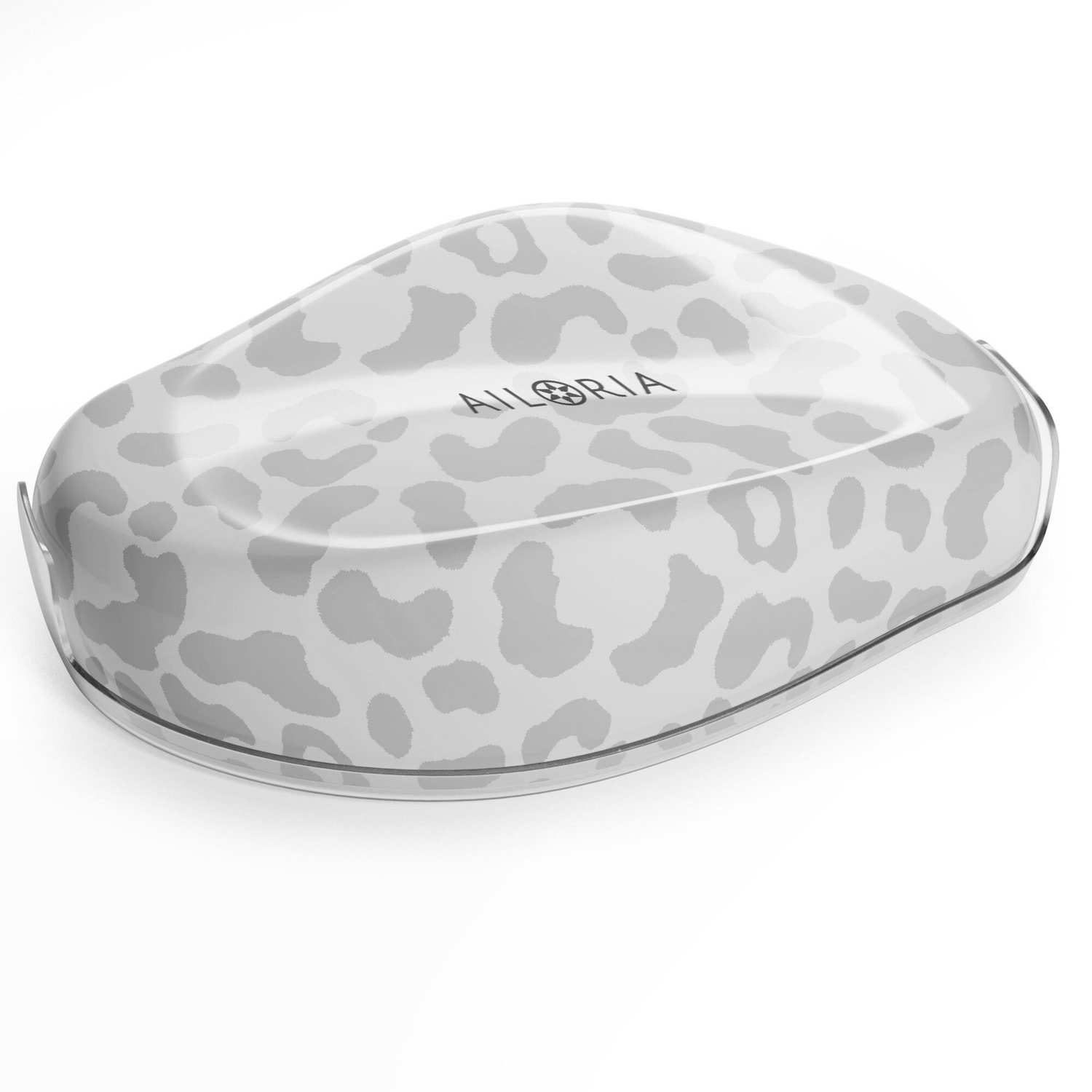 Leoprint grau