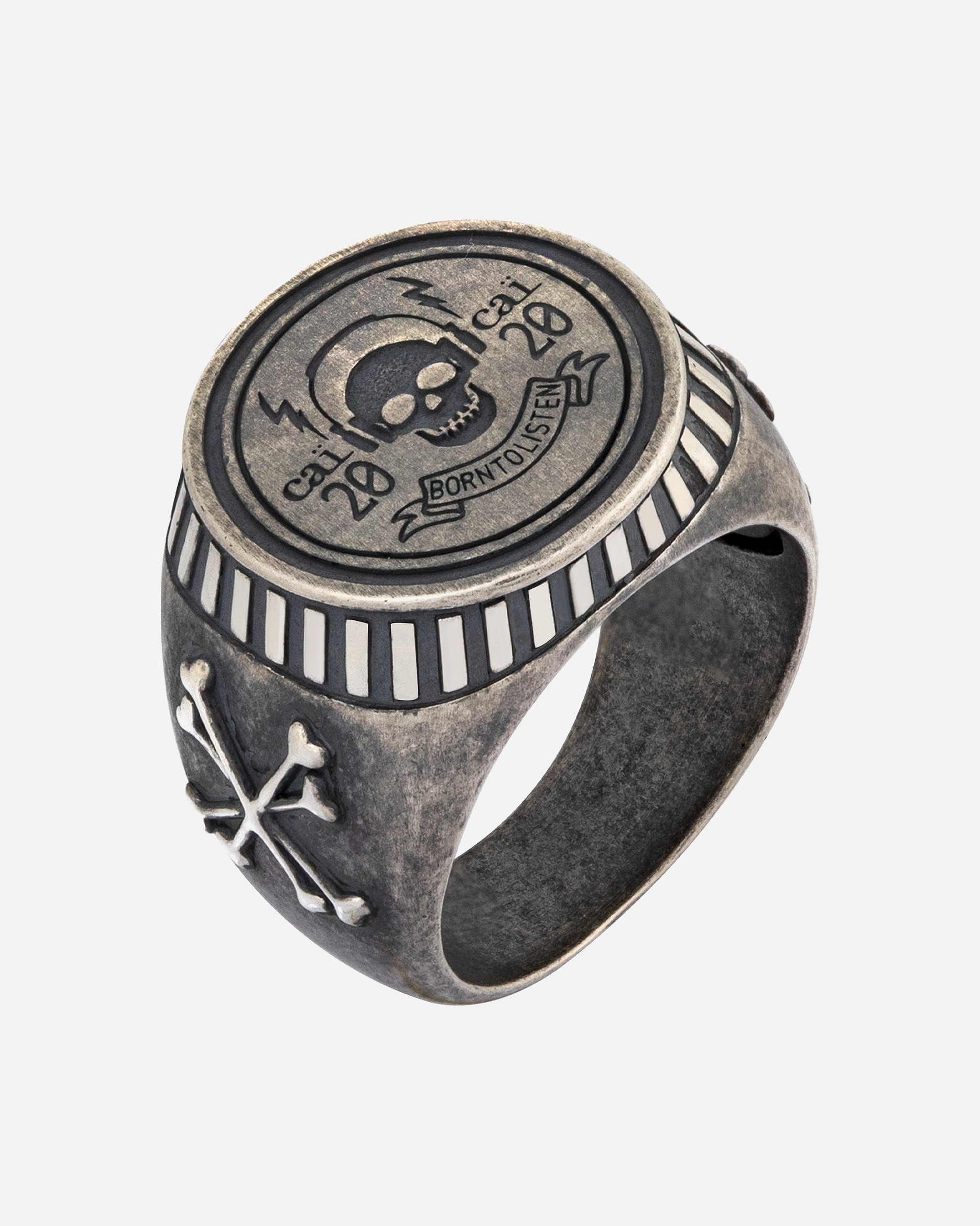 Ring für Männlich caï Herrenring 925er Silber 60