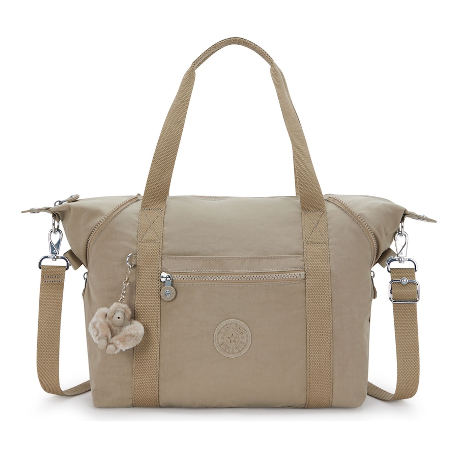 Kipling Basic Schultertasche soft taupe Grau Damen