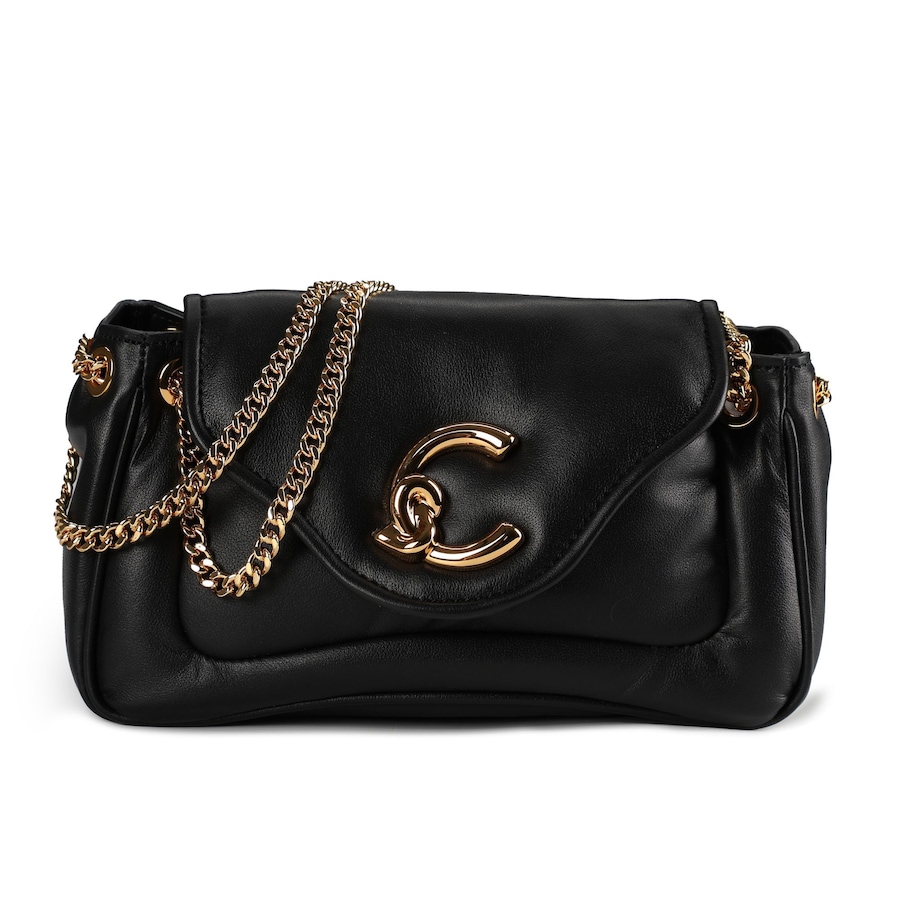 Coccinelle C-Me Fluffy Schultertasche noir-noir Schwarz Damen