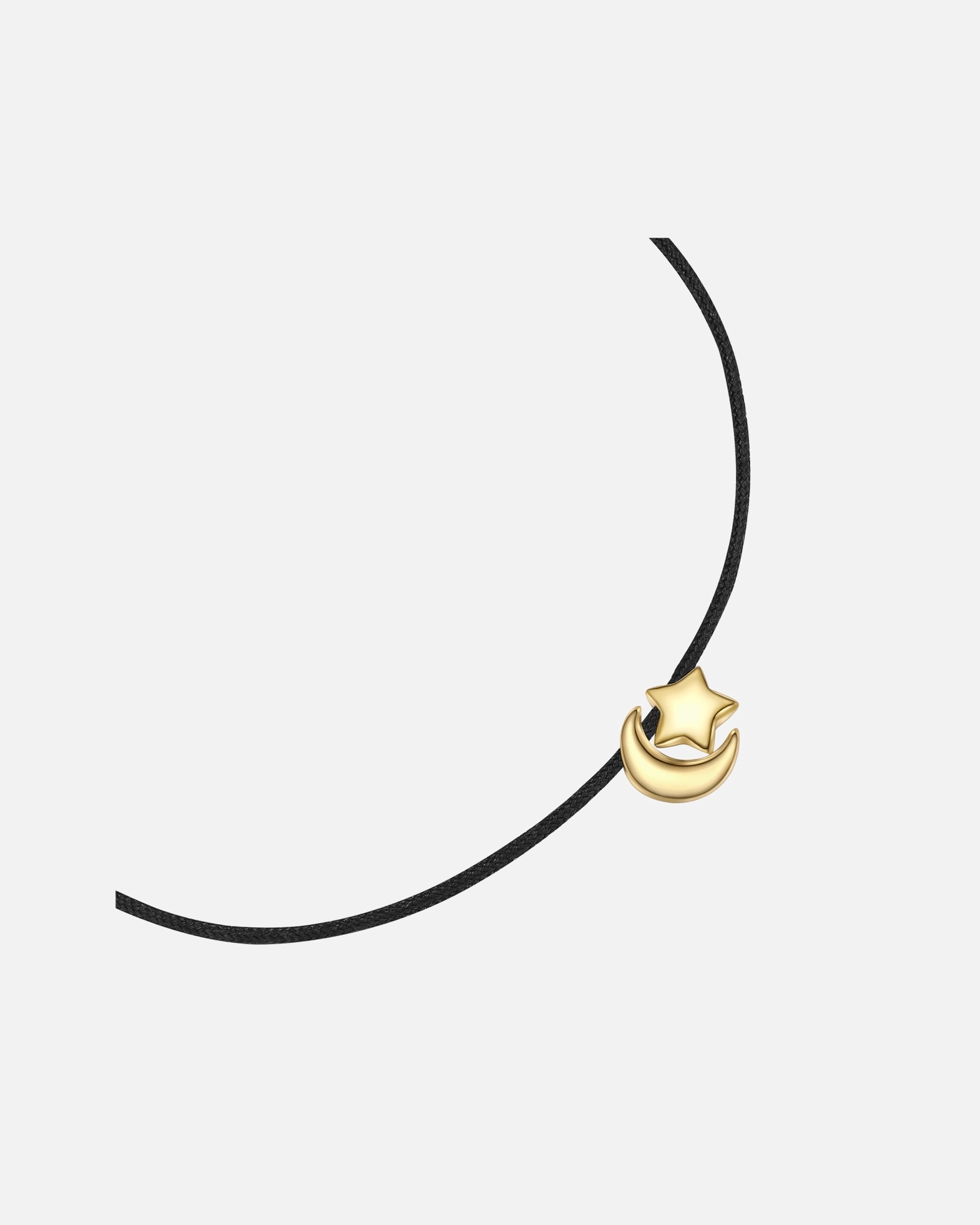 Armband für Weiblich Glanzstücke München Armband Mond/Stern aus Sterling Silber in gelbgold 15,0 - 22,0 cm, flexibel einstellbar