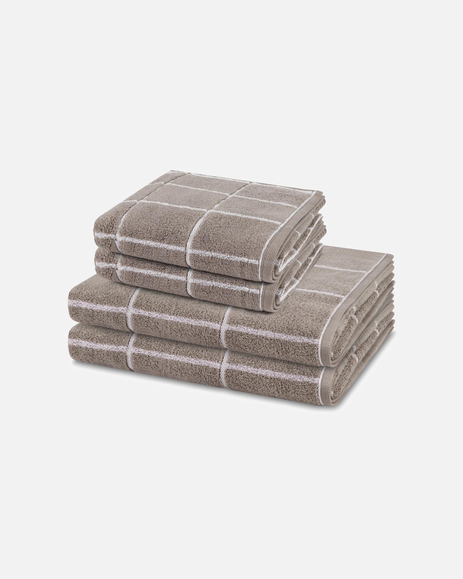 Handtuch für Unisex ROSS Handtuch-Set Sensual Skin (4-teilig) Flanell