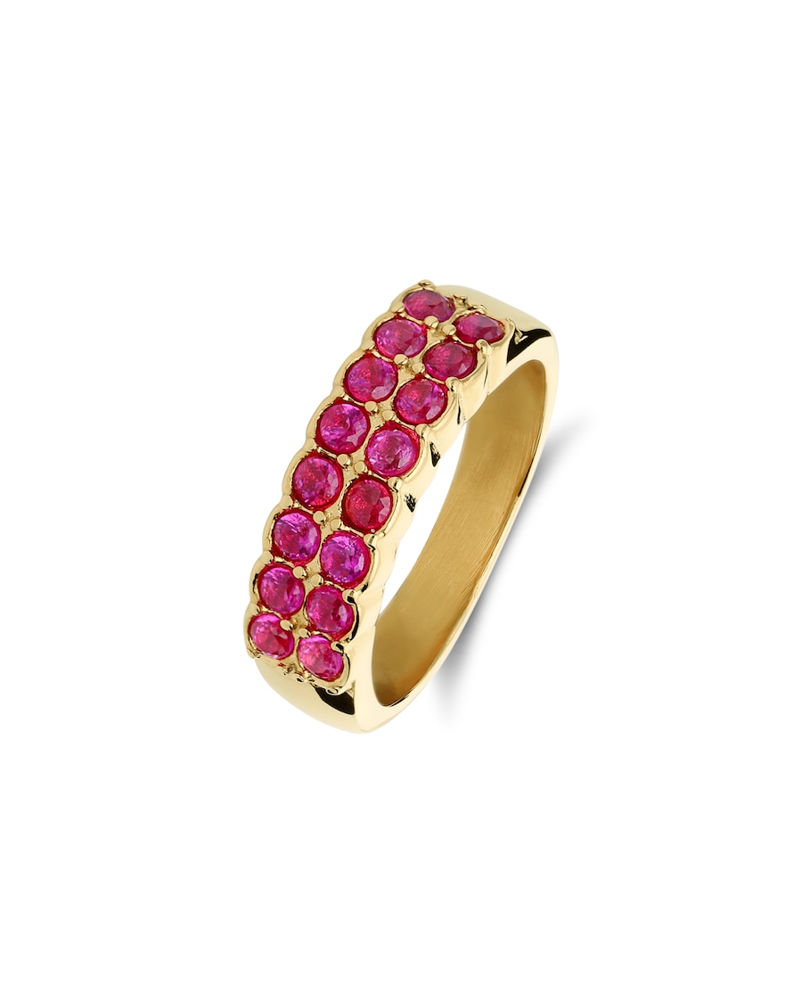 Lucardi Ring Stahl 47mm Damen