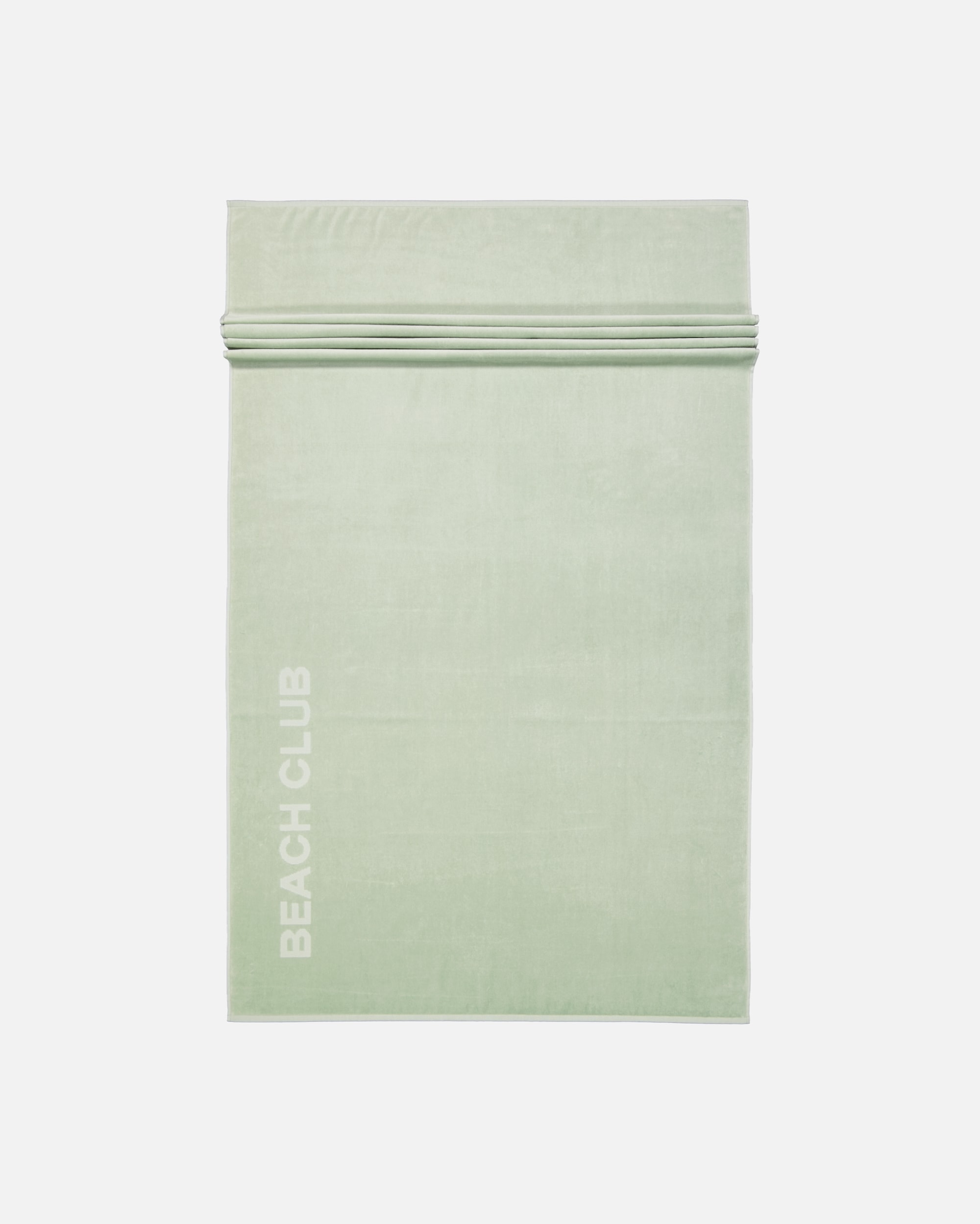Handtuch für Unisex Vossen Vossen Strandtücher Beach Club eukalyptus - 5285 Strandtuch 100x180 cm