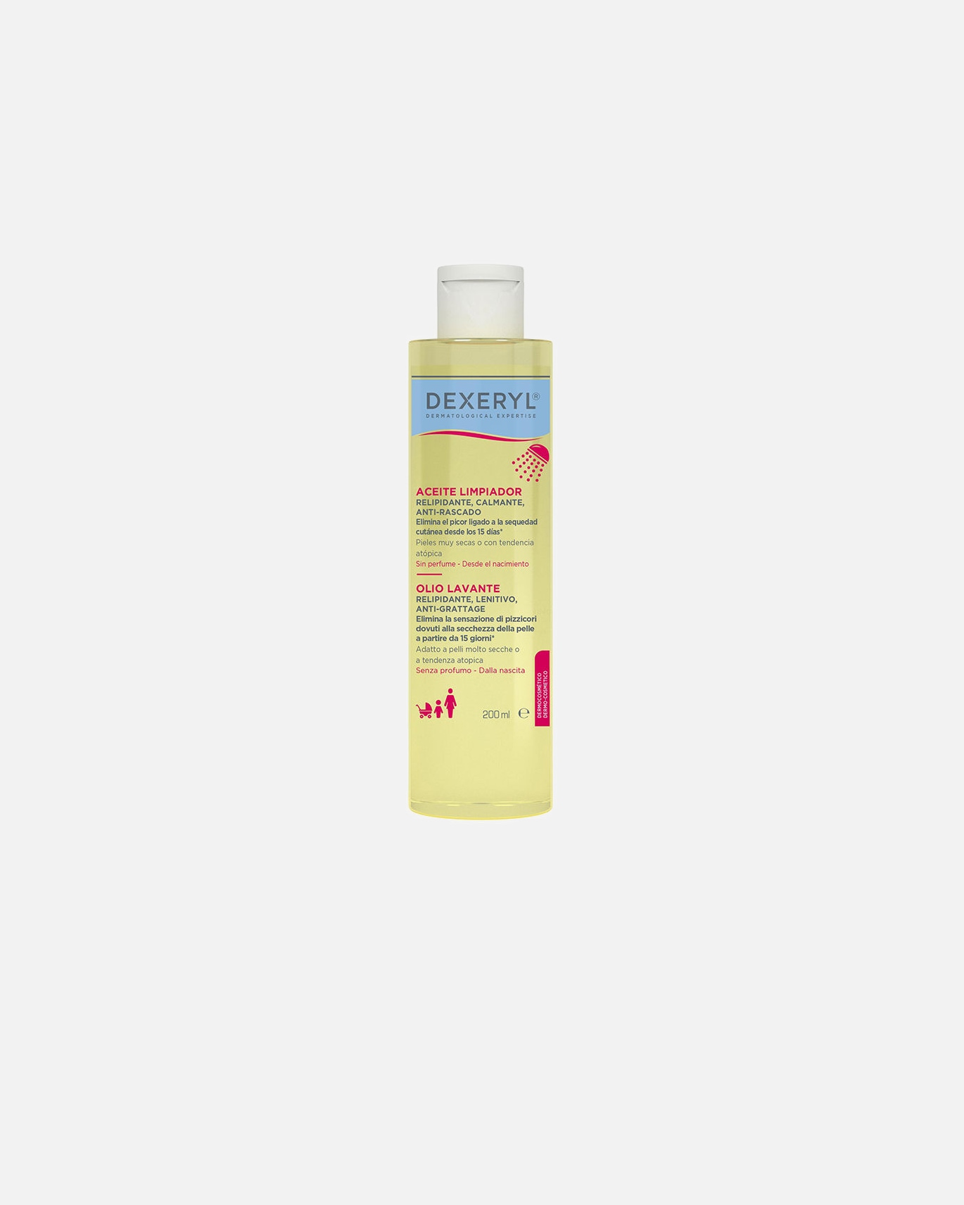 Duschöl für Unisex DEXERYL DUSCH-Reinigungsöl 200 ml
