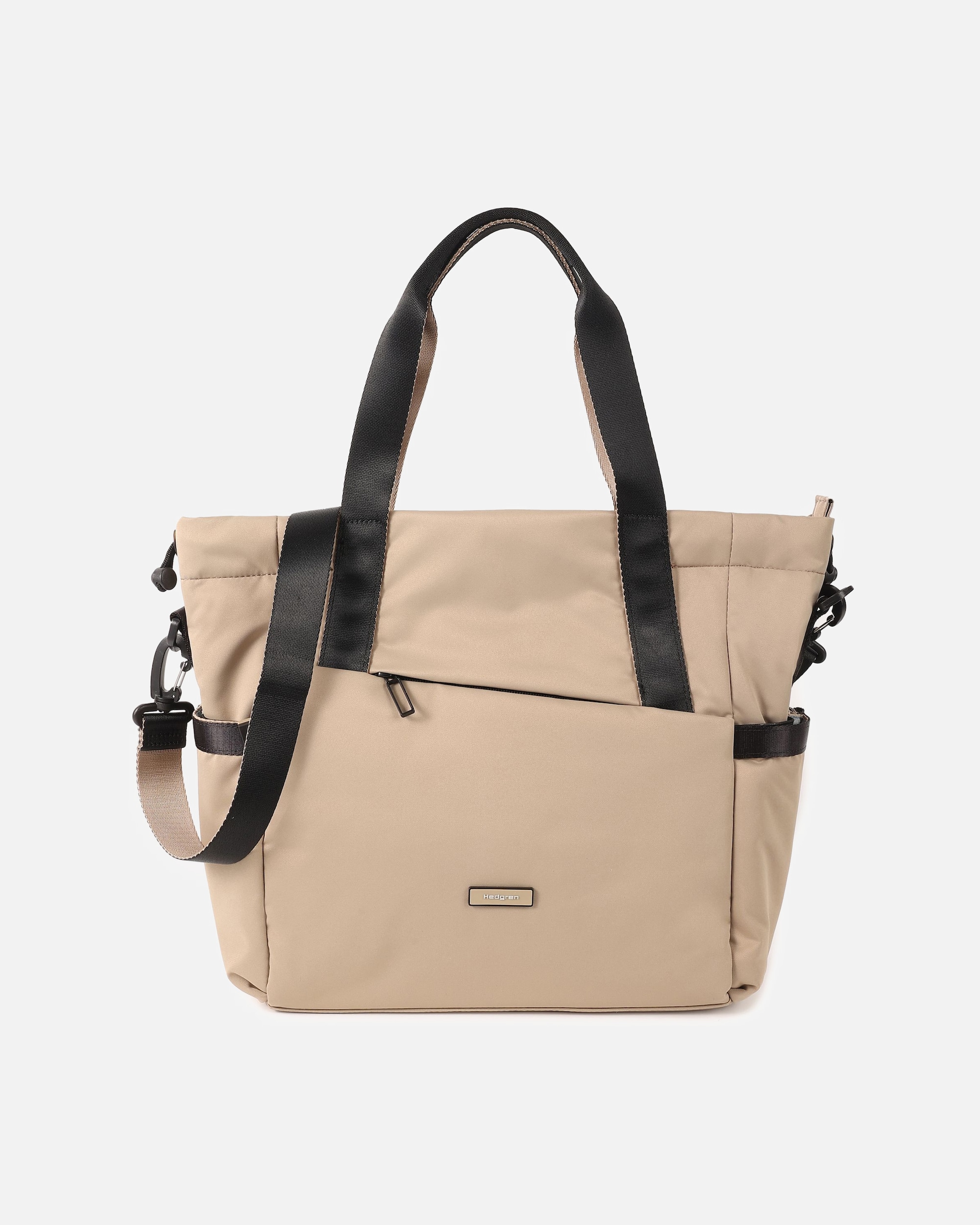 Clutch für Weiblich Hedgren Nova Schultertasche stone beige
