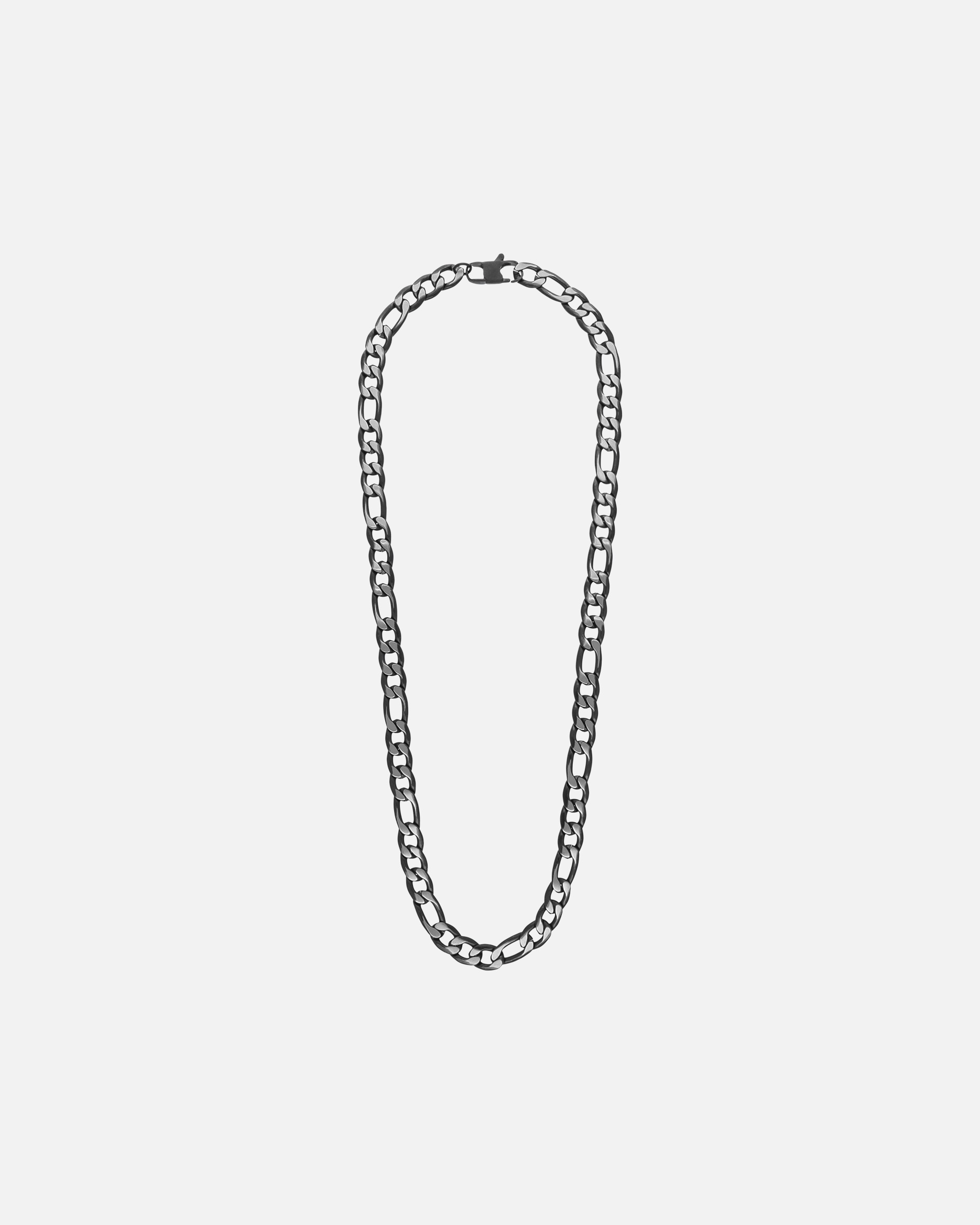 Halskette für Männlich Lucardi Halskette Stahl - Schwarz 60.0mm