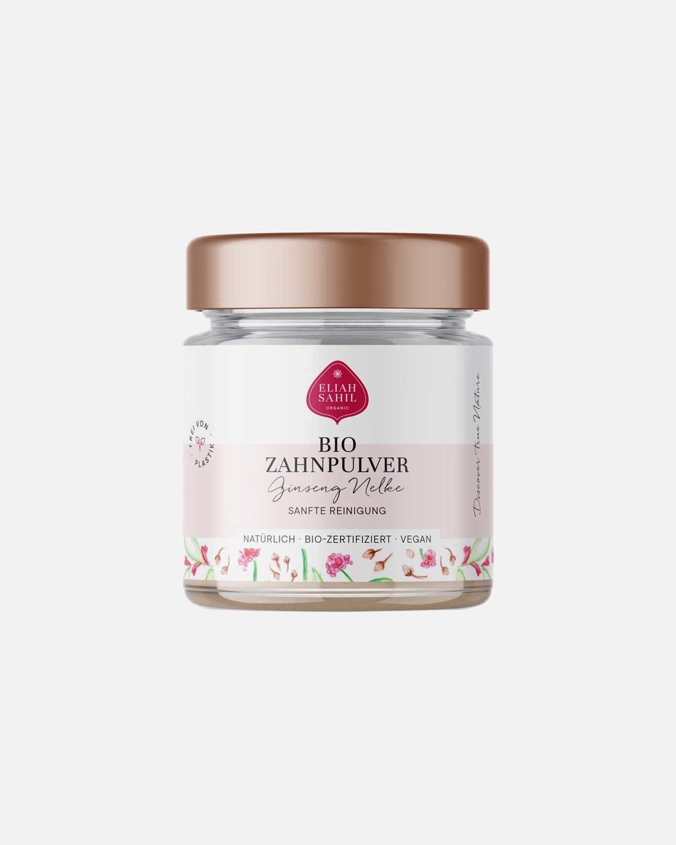 Zahnpasta für Unisex Eliah Sahil Zahnpulver - Ginseng Nelke 60 g