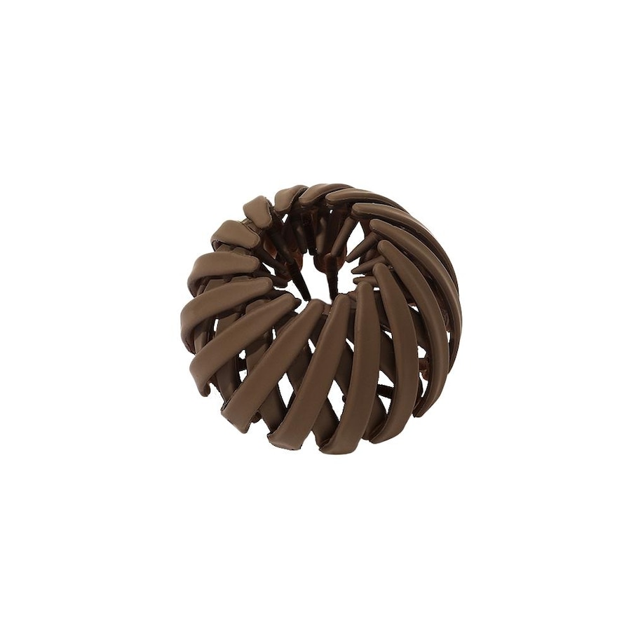 SOHO Jana Pferdeschwanz Spirale Braun Damen