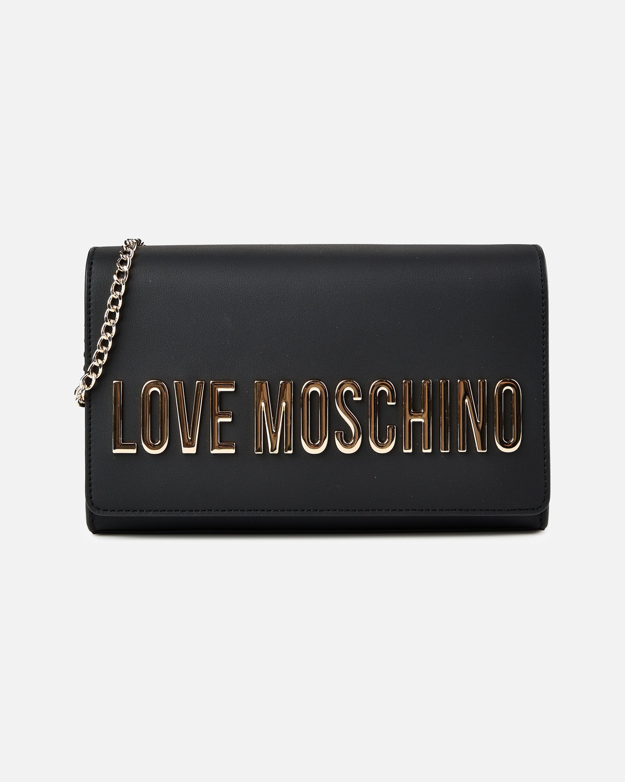 Tasche für Weiblich Love Moschino Umhängetasche nero-gold