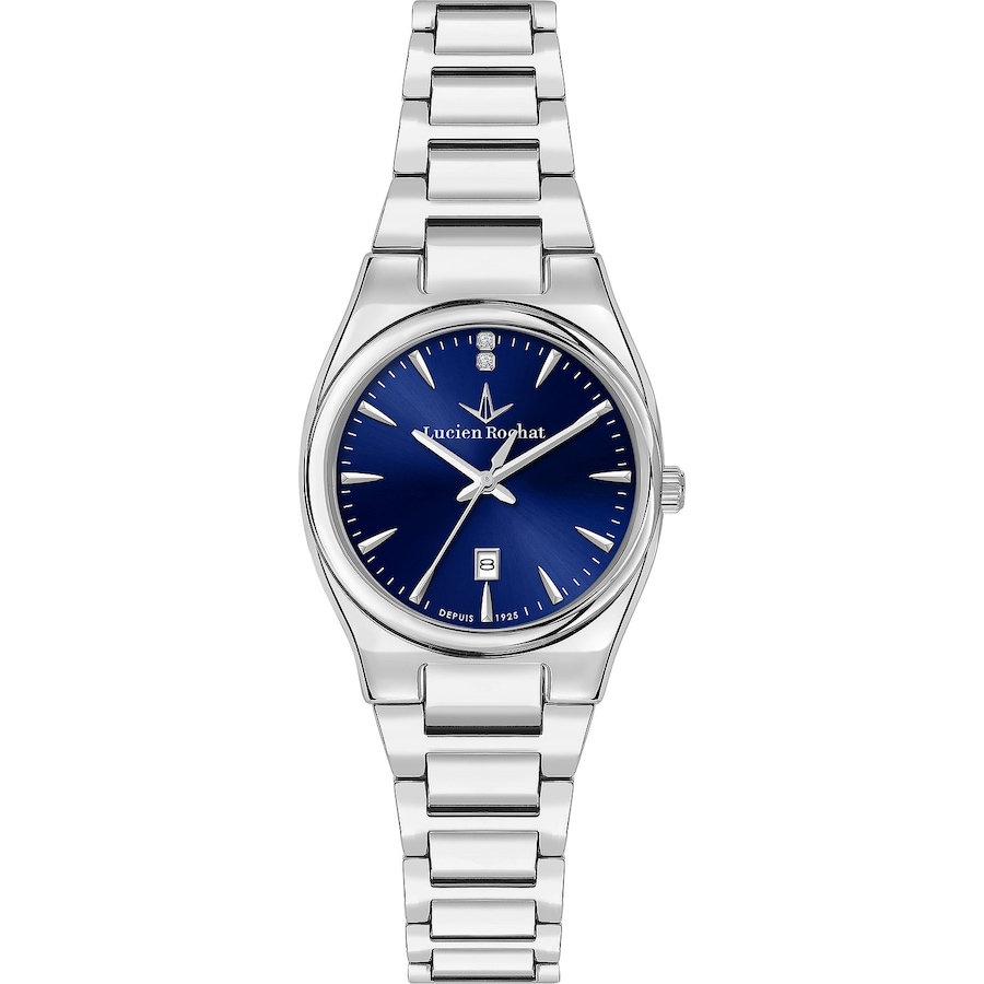 Lucien Rochat Damenuhr Edelstahl blau, silber Damen