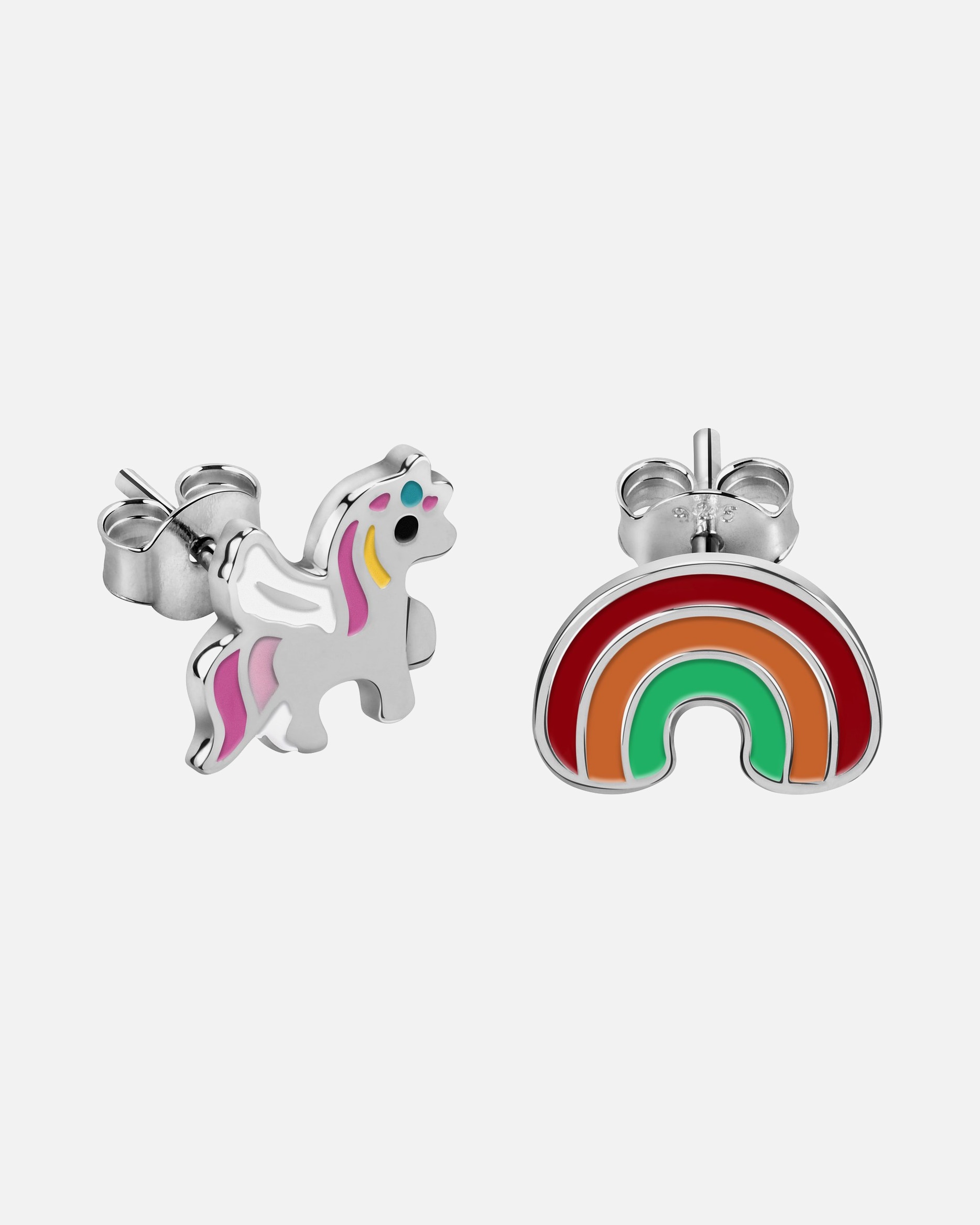 Ohrringe für Weiblich FAVS Little Friends Kinderohrring 925er Silber, Emaille One Size