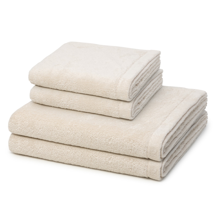 Cawö Handtuch-Set Lifestyle (4-teilig) Natur Silber