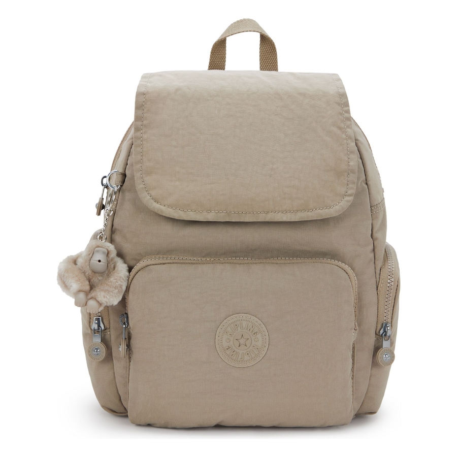 Kipling Basic City-Rucksack soft taupe Grau Damen