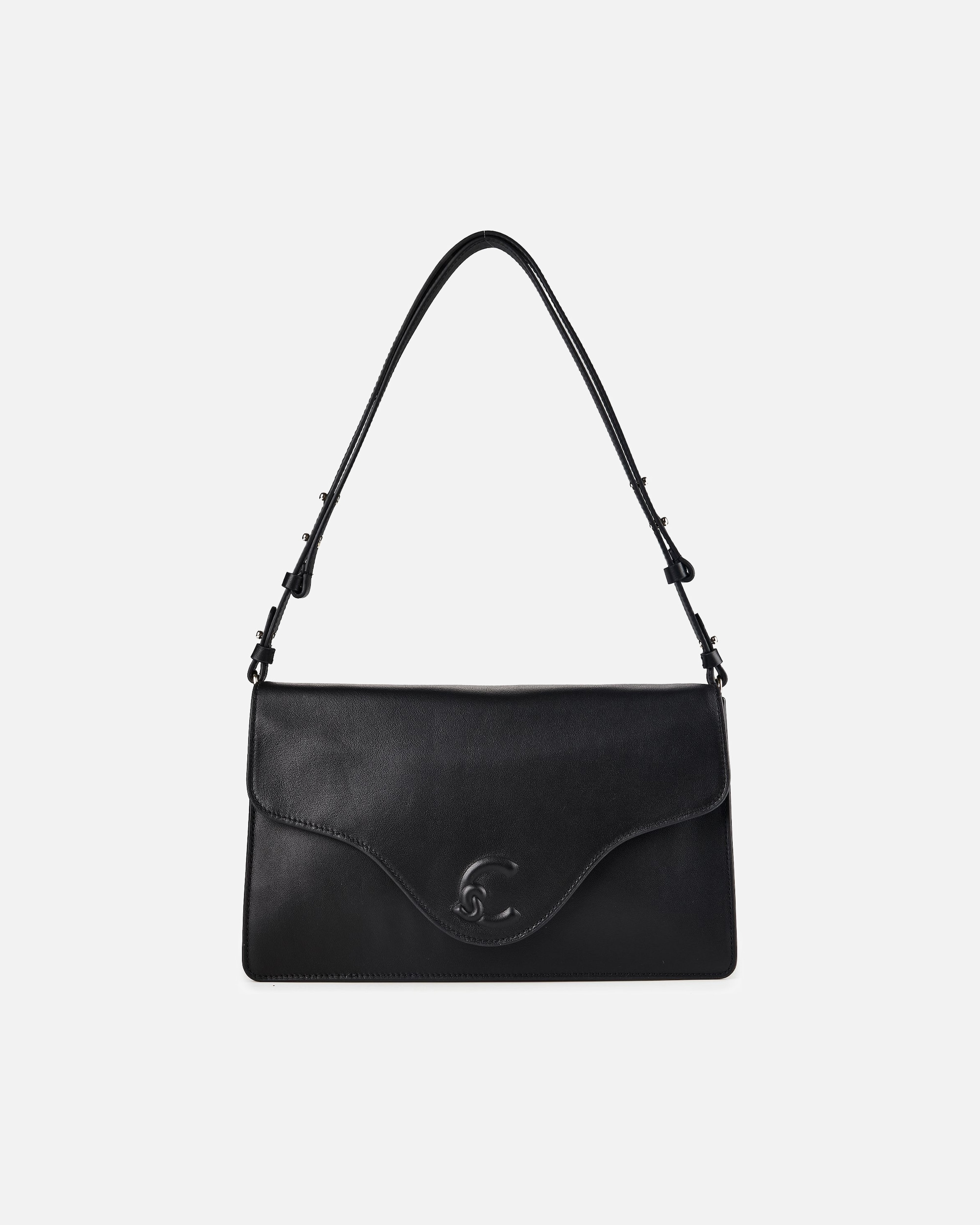 Tasche für Weiblich Coccinelle C-Me Schultertasche noir