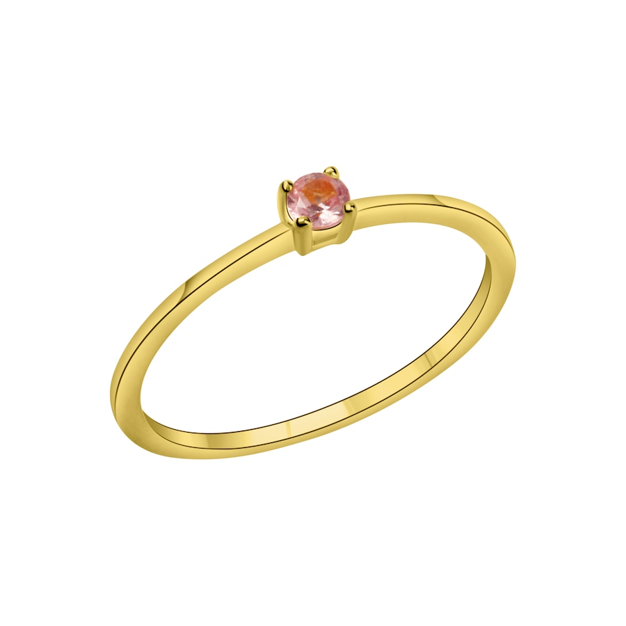 Fascination by Ellen K. Ring 375/- Gold Saphir pink 052 (16,6) Damen