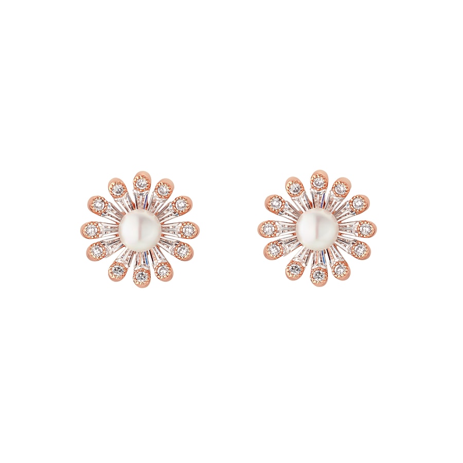 Heideman Ohrstecker Akela goldfarbend Edelstahl OneSize Damen